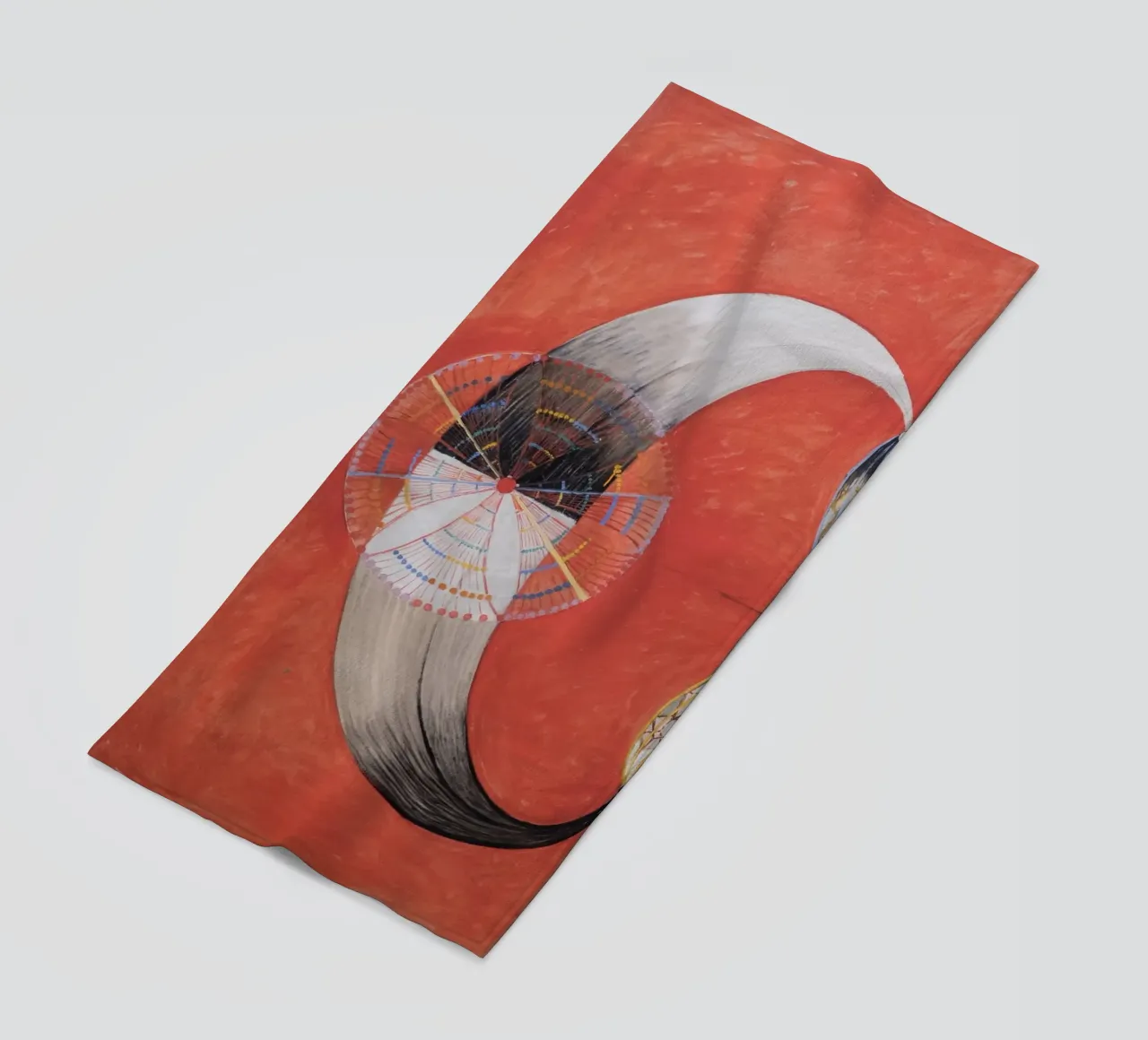 Hilma af Klint - Le Cygne, n° 09, Groupe IX-SUW serviette de plage de William Store