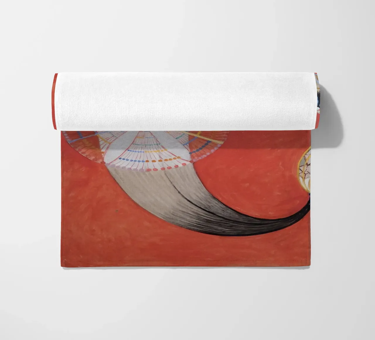 Hilma af Klint - Le Cygne, n° 09, Groupe IX-SUW serviette de plage de William Store