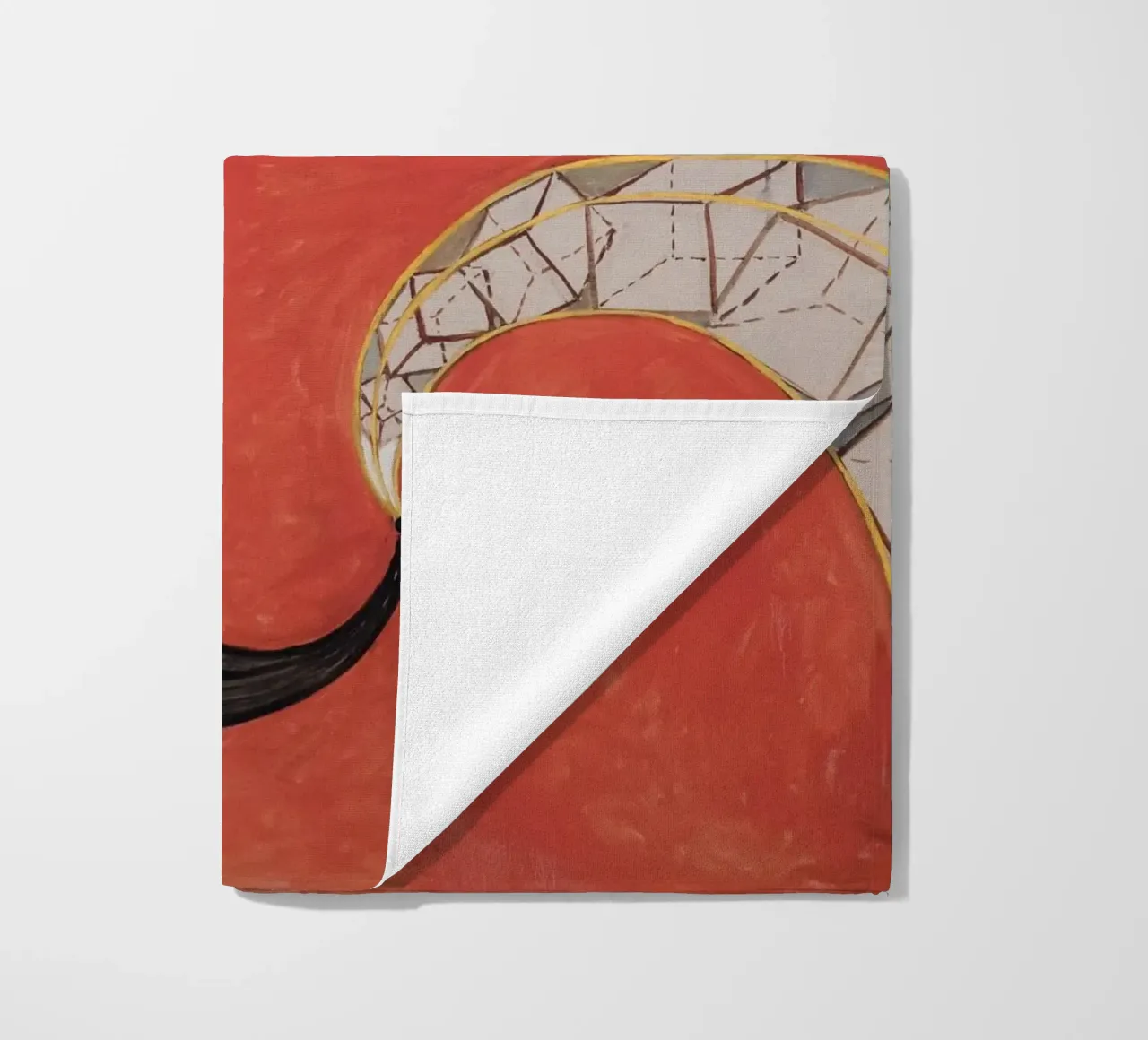 Hilma af Klint - Le Cygne, n° 09, Groupe IX-SUW serviette de plage de William Store