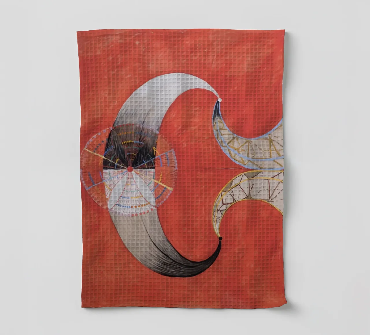Hilma af Klint - Il Cigno, n. 09, Gruppo IX-SUW canovaccio da cucina da William Store