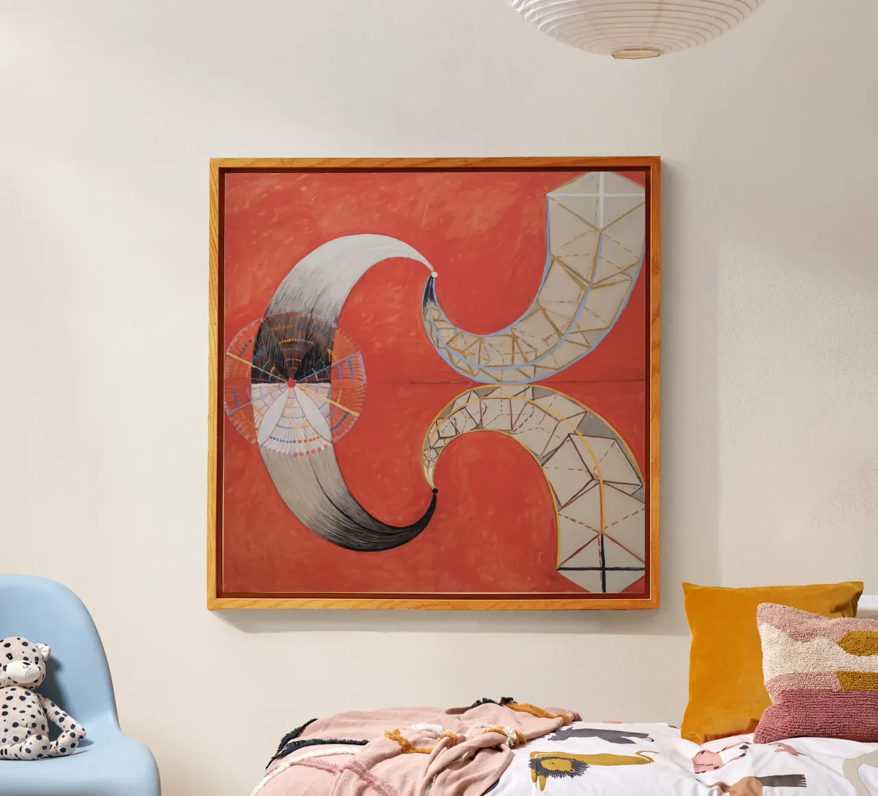 Hilma af Klint - Il Cigno, n. 09, Gruppo IX-SUW plexiglass da William Store