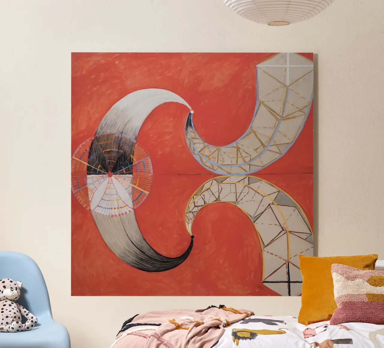 Hilma af Klint - Le Cygne, n° 09, Groupe IX-SUW plexiglas de William Store