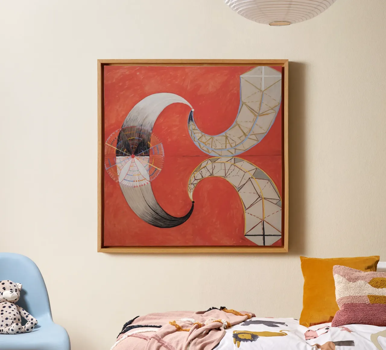 Hilma af Klint - Il Cigno, n. 09, Gruppo IX-SUW tela da William Store