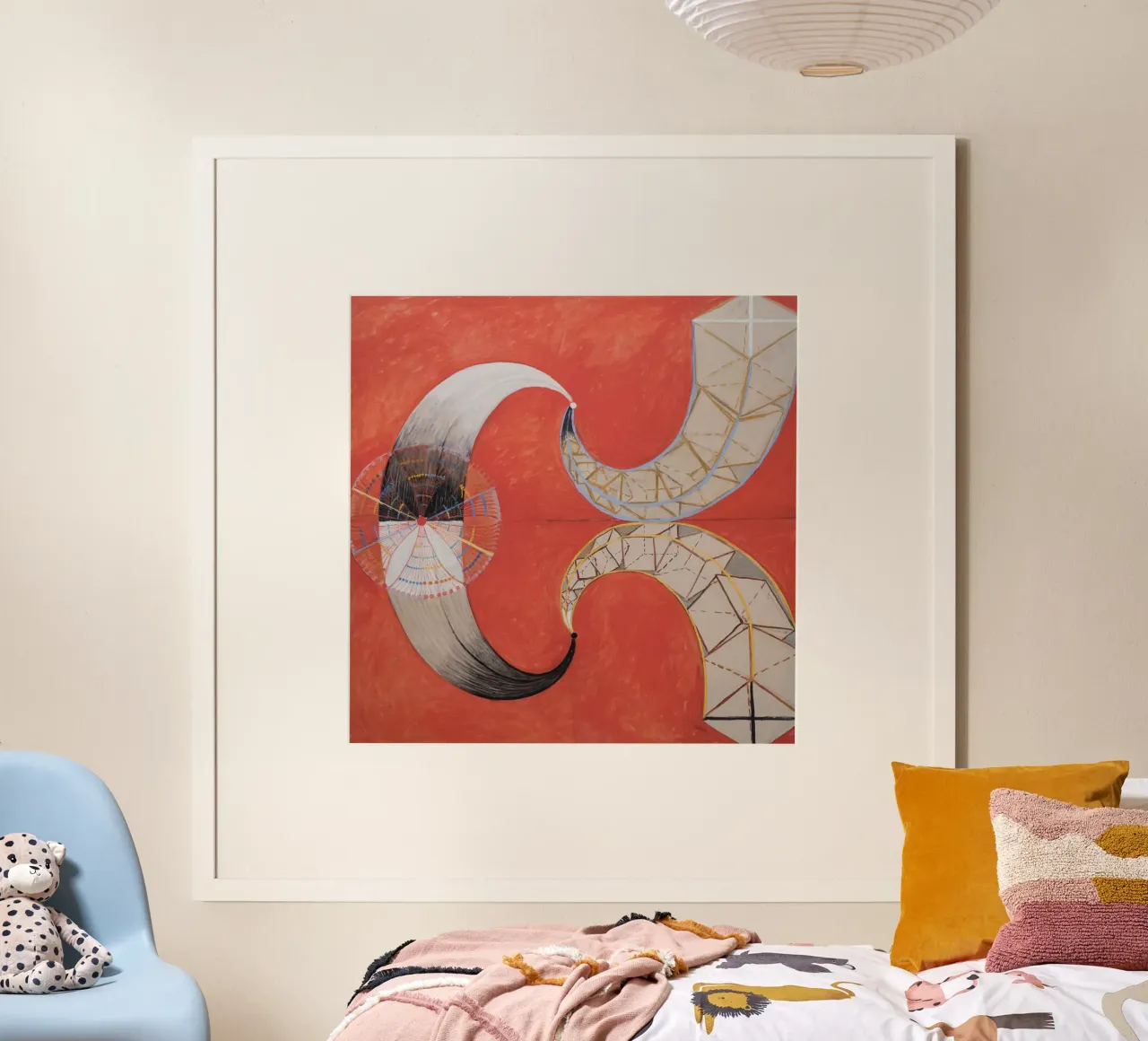 Hilma af Klint - Le Cygne, n° 09, Groupe IX-SUW hahnemühle de William Store