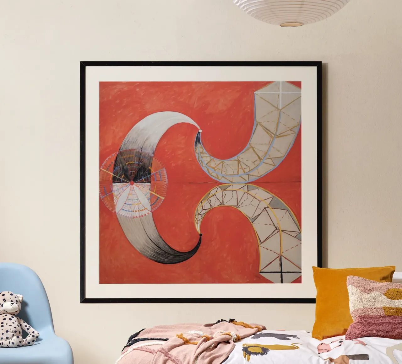 Hilma af Klint - Le Cygne, n° 09, Groupe IX-SUW hahnemühle de William Store