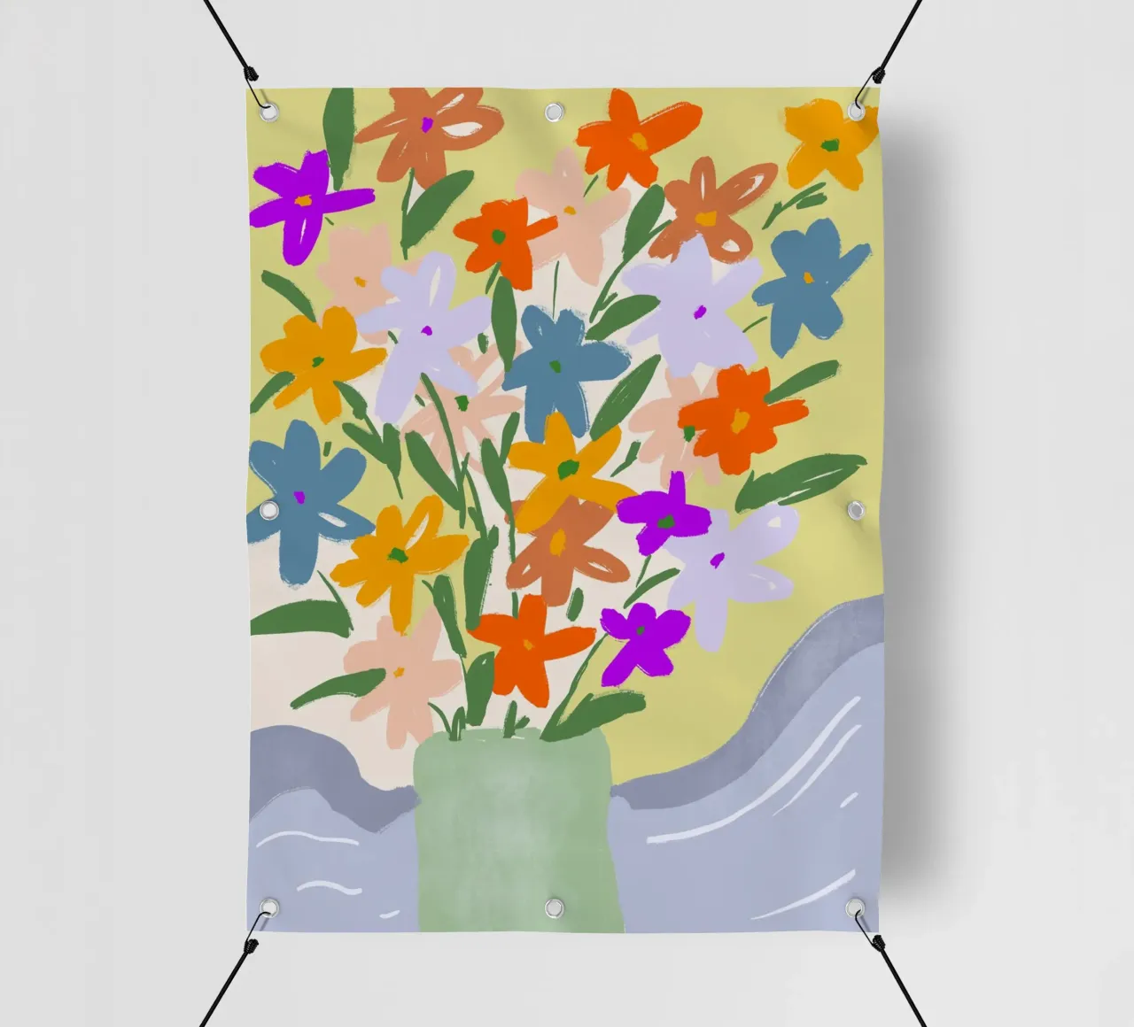 Spring Bouquet telo in pvc da treechild