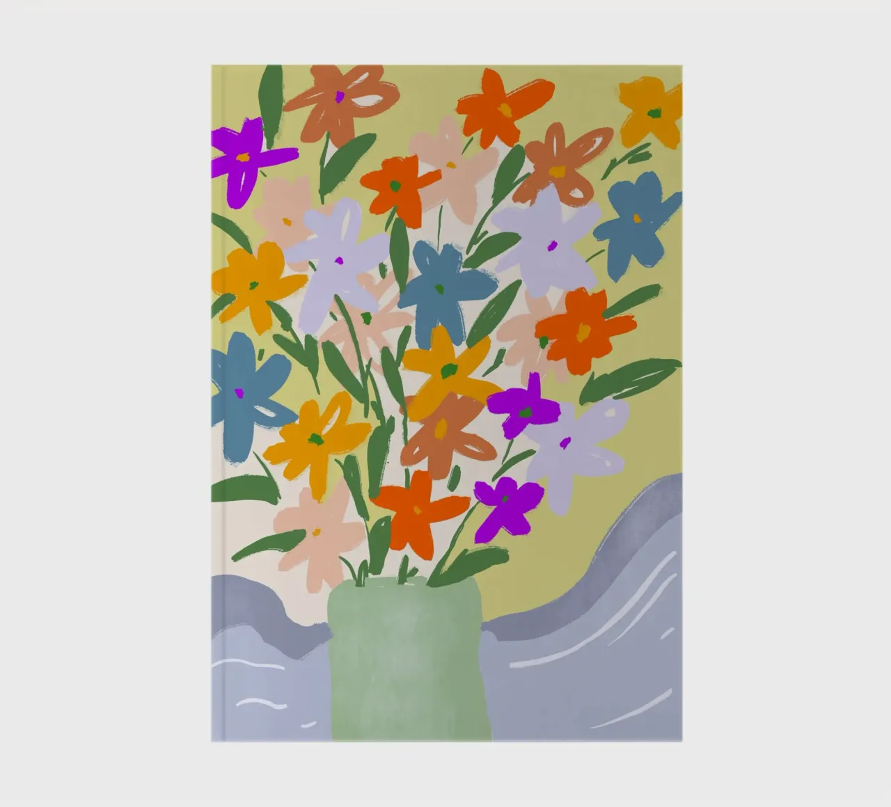 Spring Bouquet notebook by treechild
