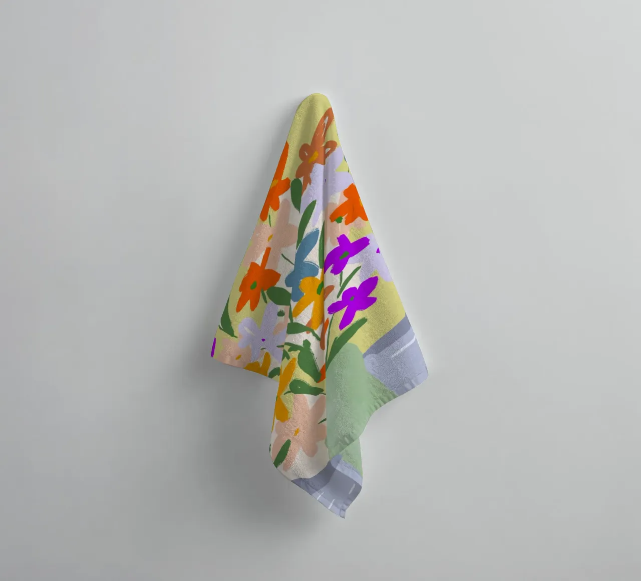 Spring Bouquet asciugamano da bagno da treechild