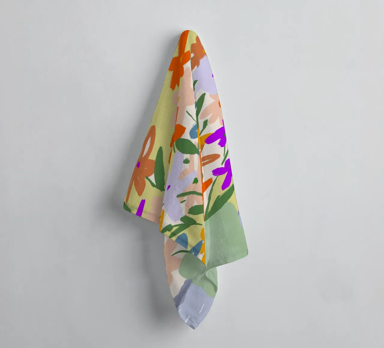 Spring Bouquet asciugamano da bagno da treechild