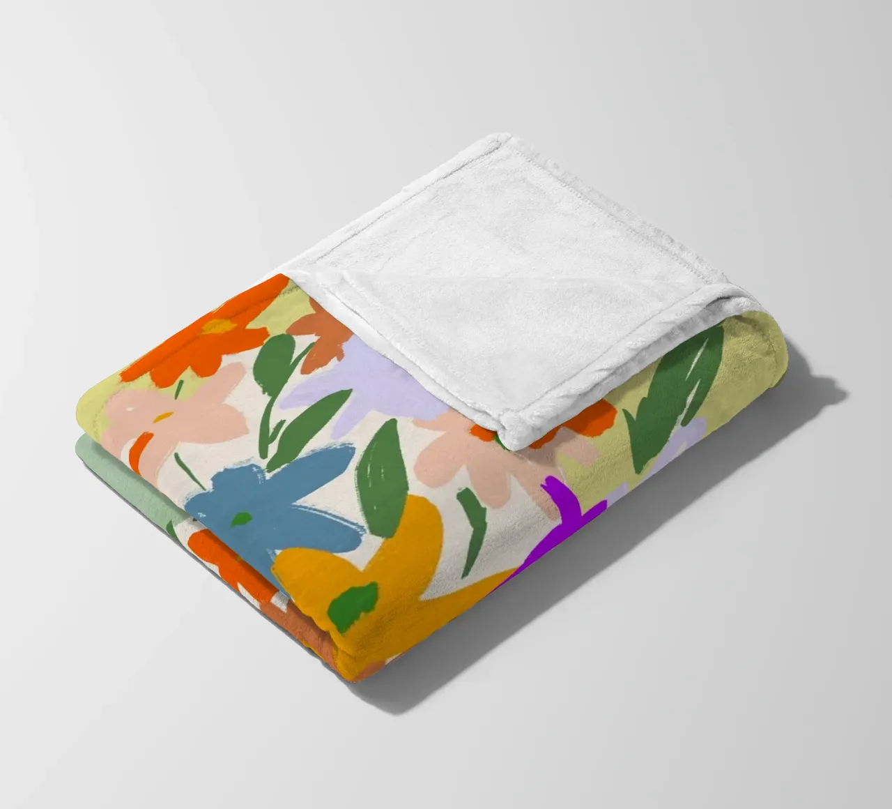 Spring Bouquet coperta in pile da treechild