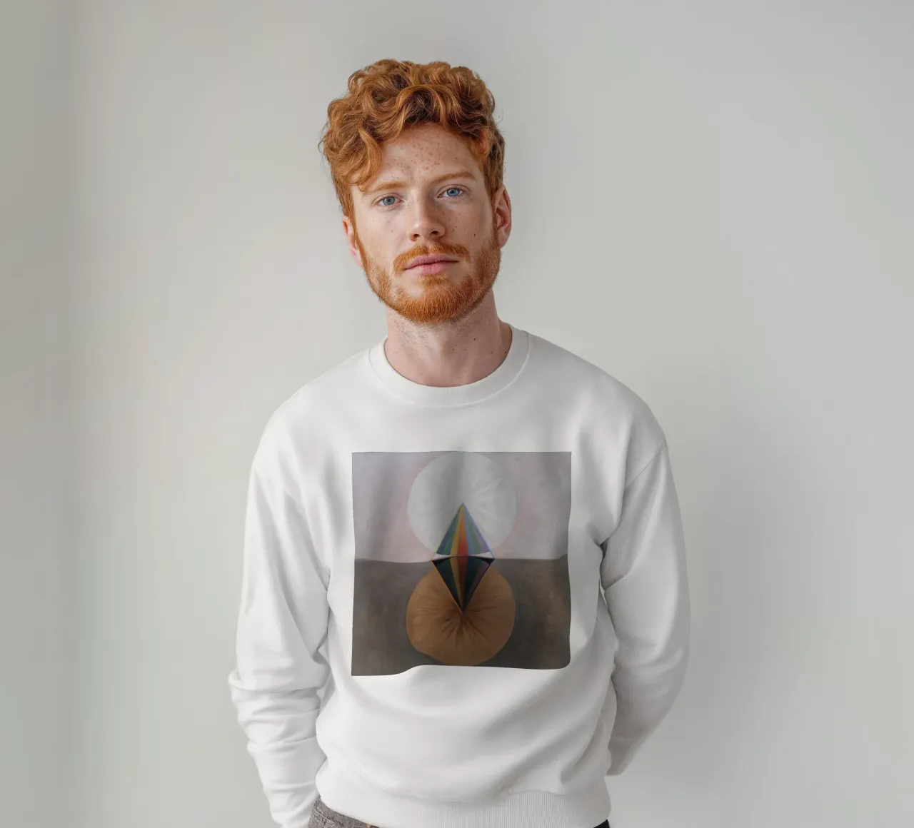 Hilma af Klint - Il cigno, n. 12, Gruppo IX-SUW felpa da William Store