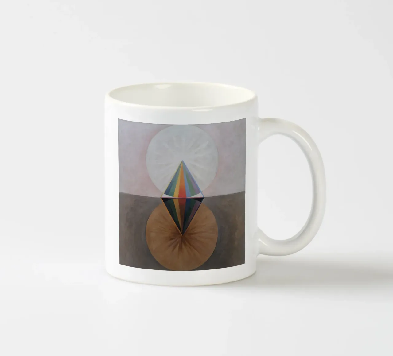 Hilma af Klint - Il cigno, n. 12, Gruppo IX-SUW tazza in ceramica da William Store