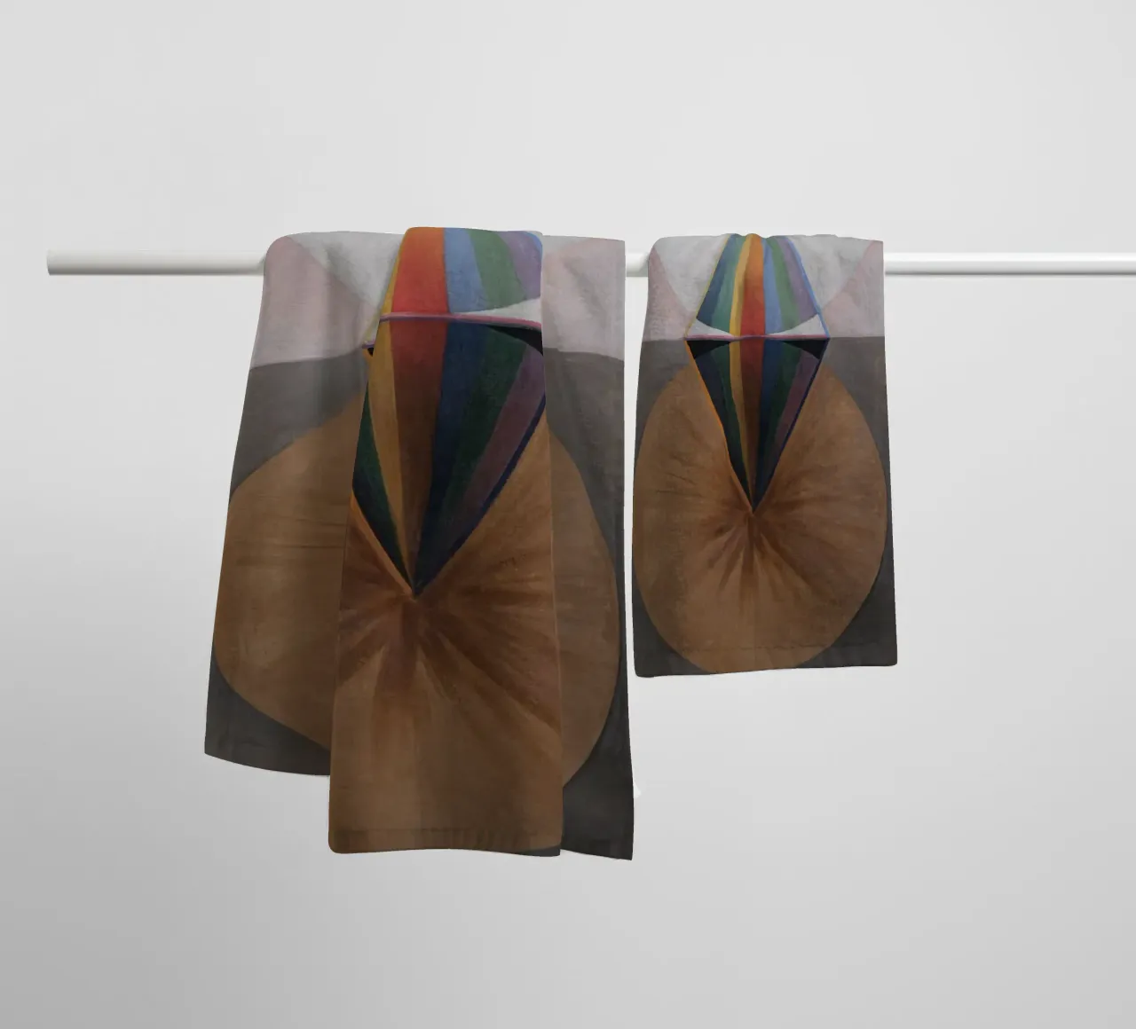 Hilma af Klint - Il cigno, n. 12, Gruppo IX-SUW asciugamano da bagno da William Store