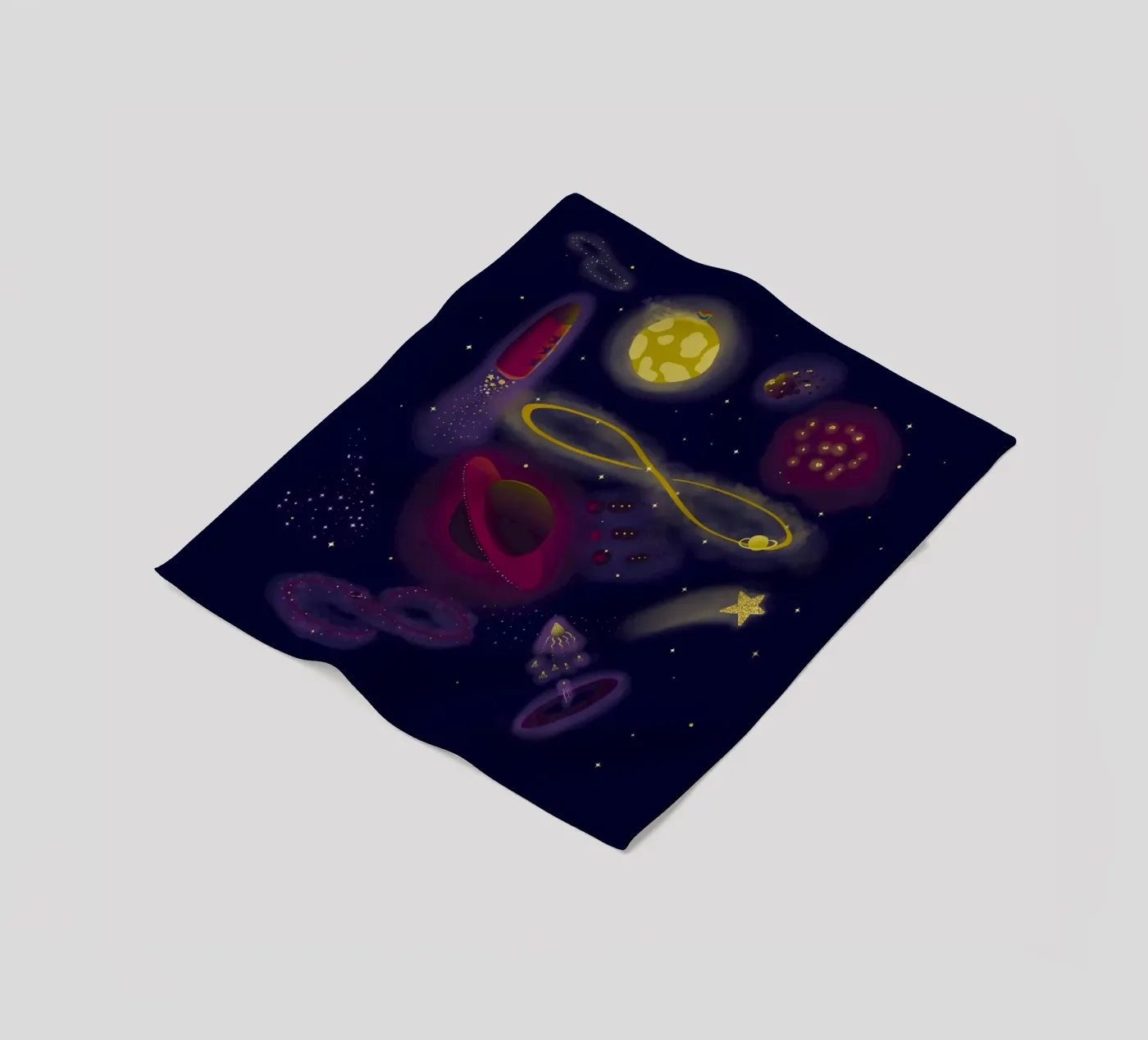 Infinity coperta in pile da Mandalla Illustration