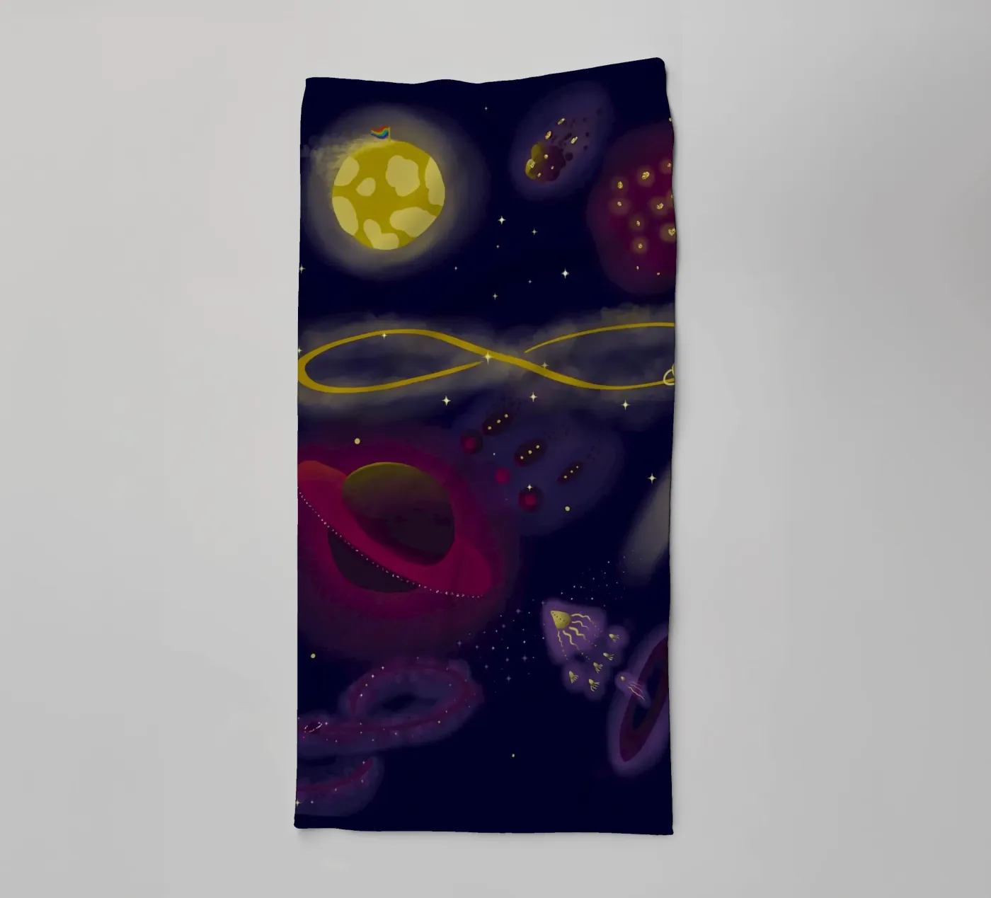 Infinity badhanddoek van Mandalla Illustration