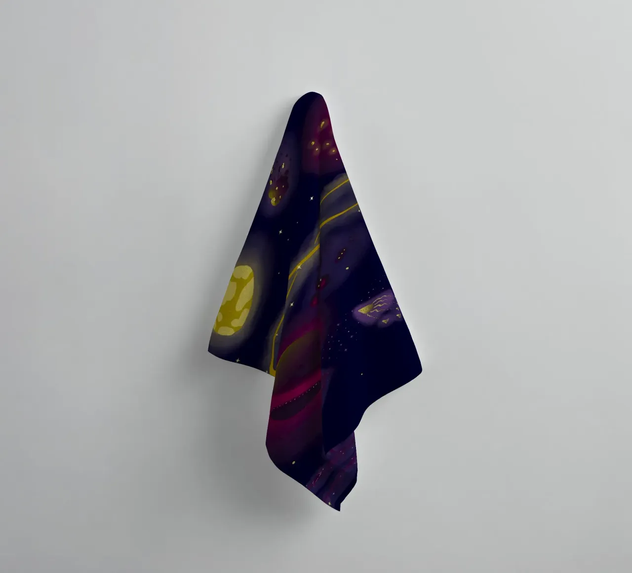 Infinity towel by Mandalla Illustration