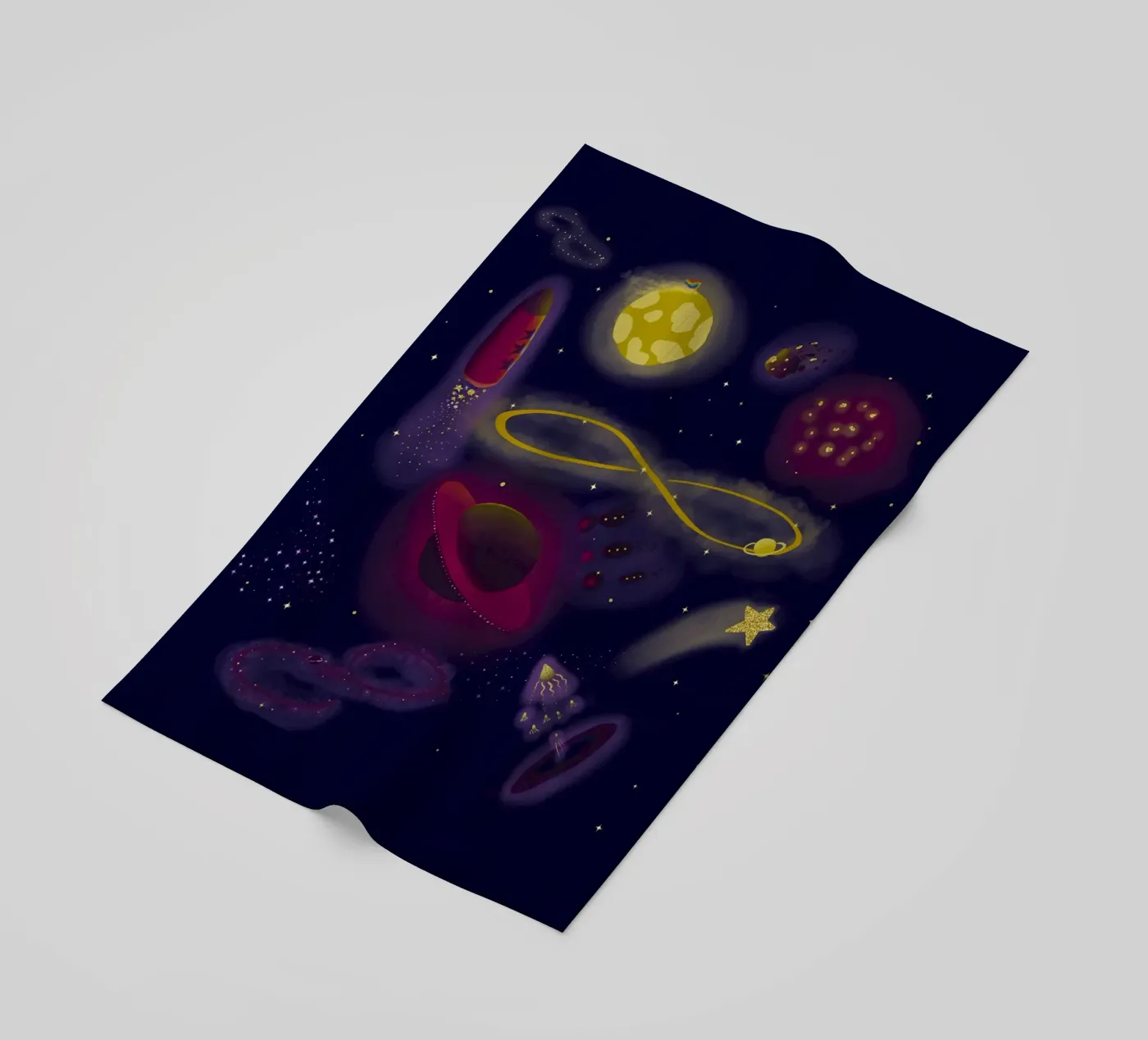 Infinity telo mare da Mandalla Illustration