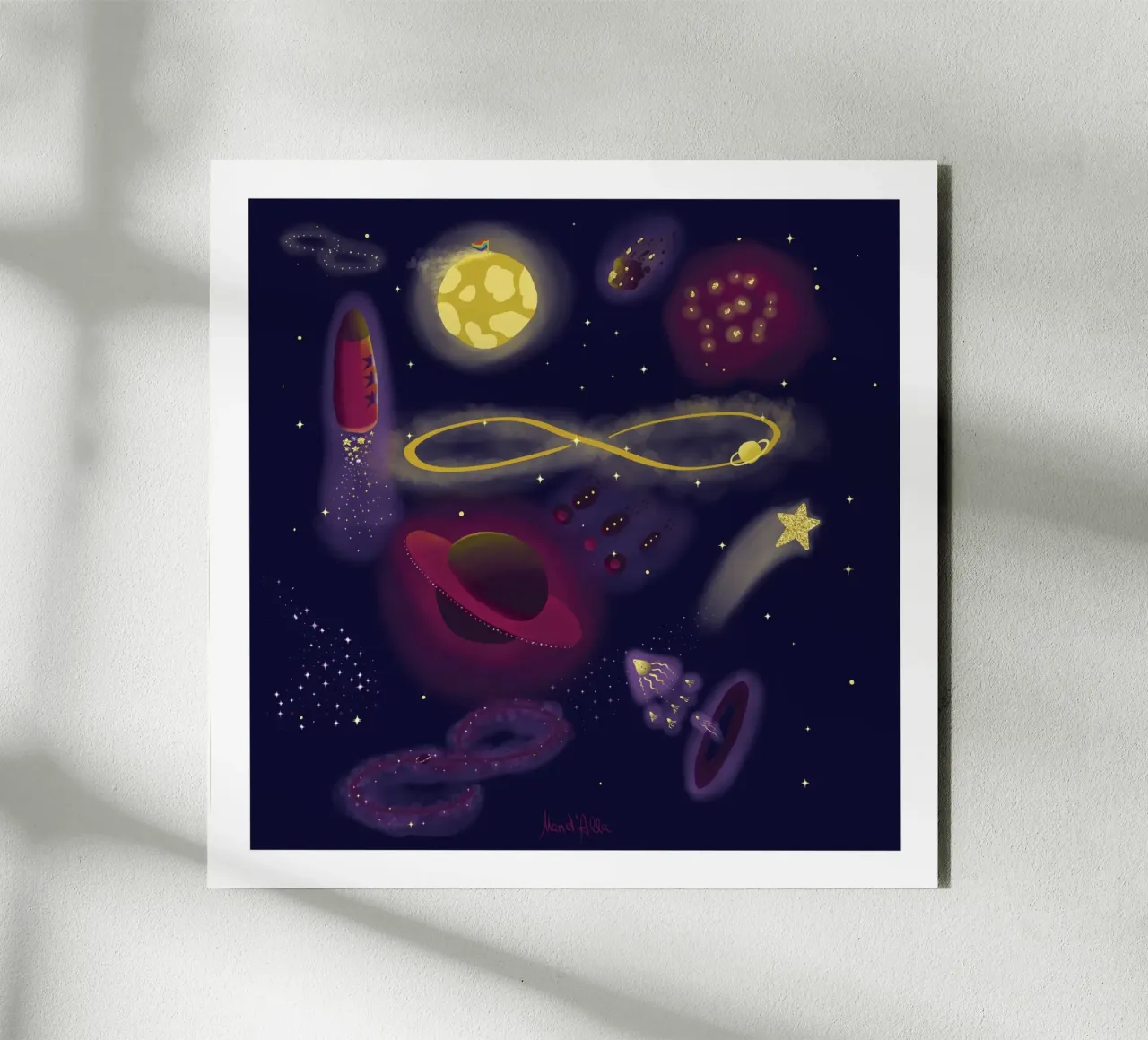 Infinity forex plate by Mandalla Illustration