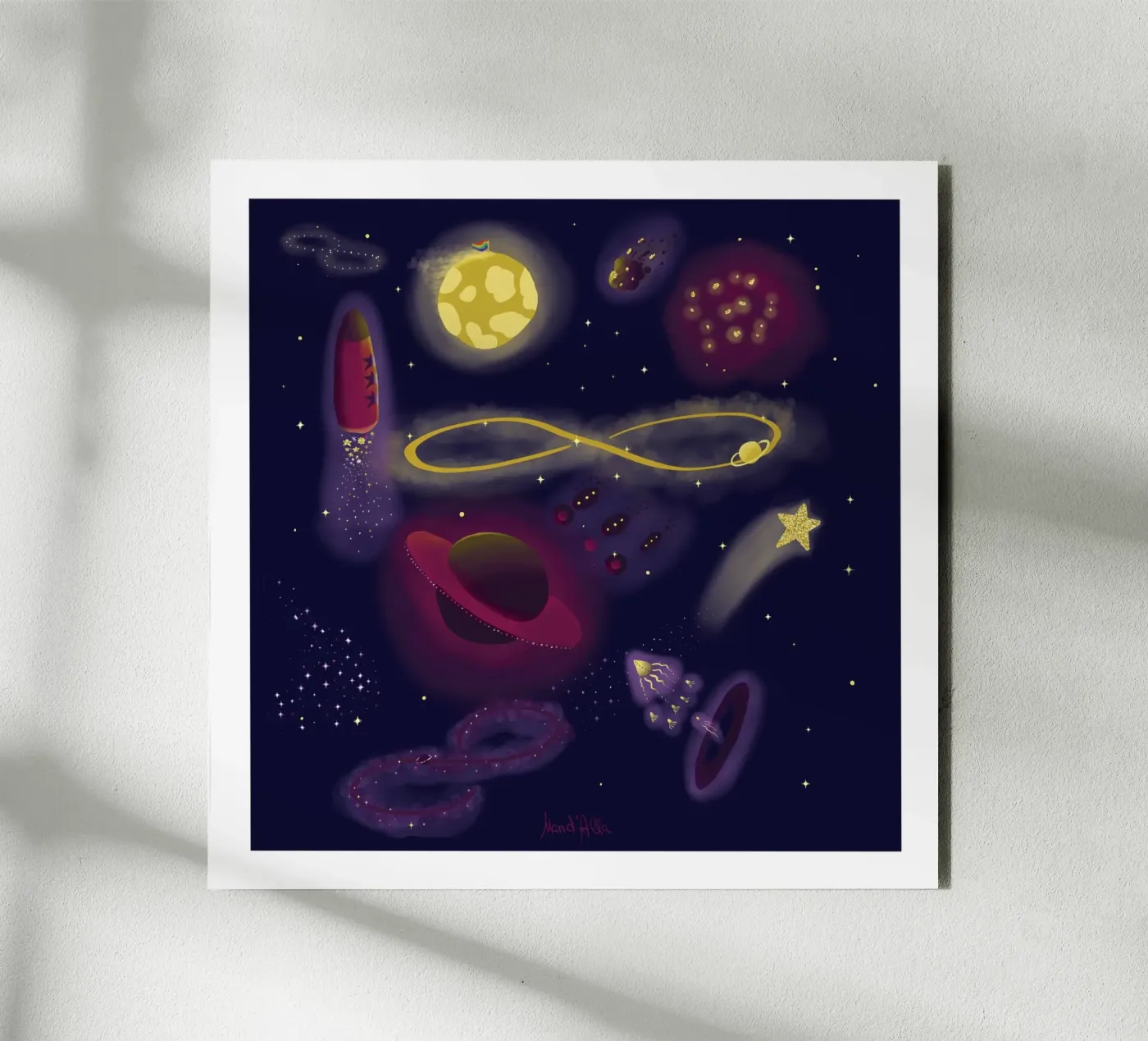 Infinity forex plate by Mandalla Illustration