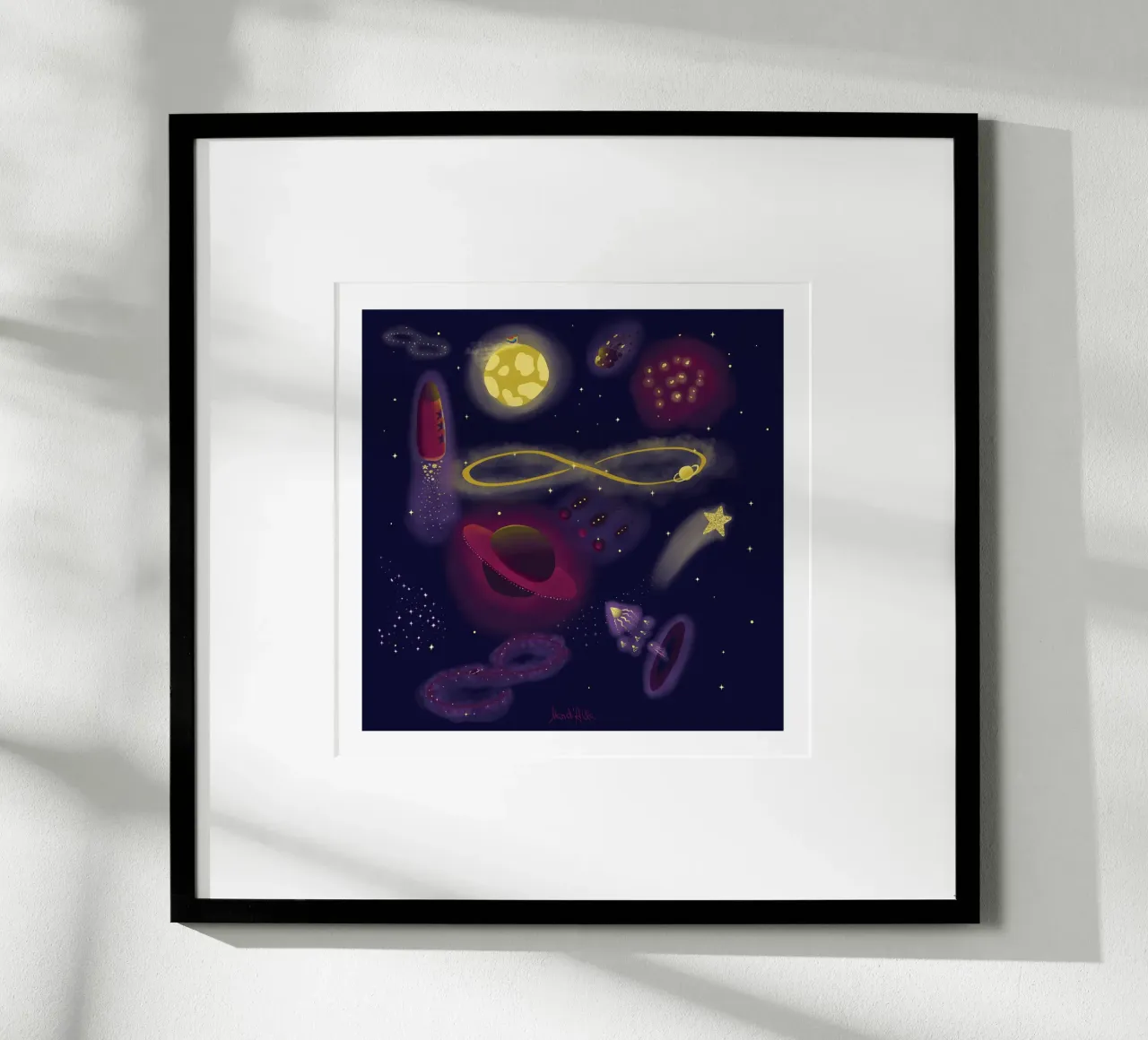 Infinity poster da Mandalla Illustration