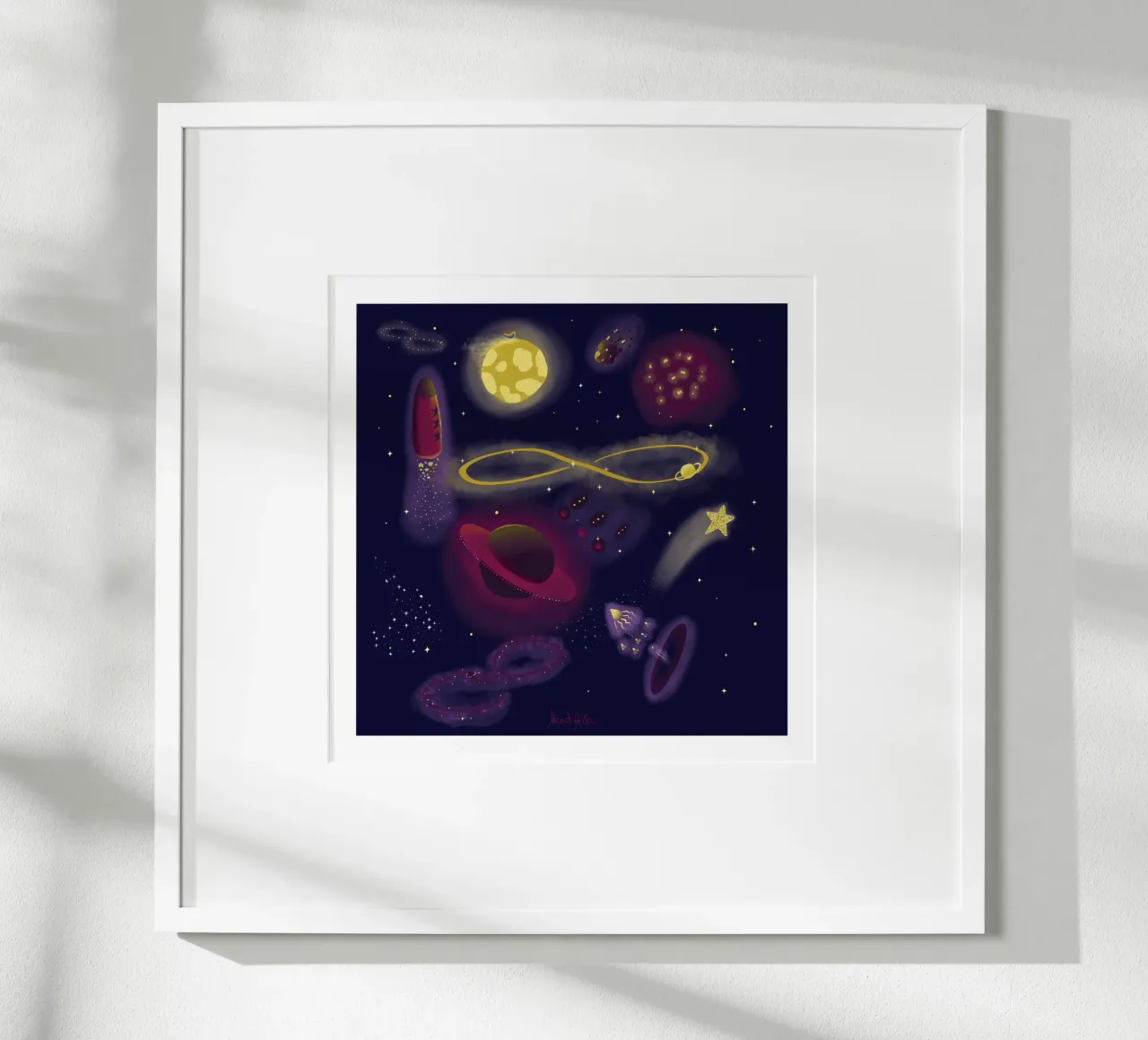 Infinity poster da Mandalla Illustration