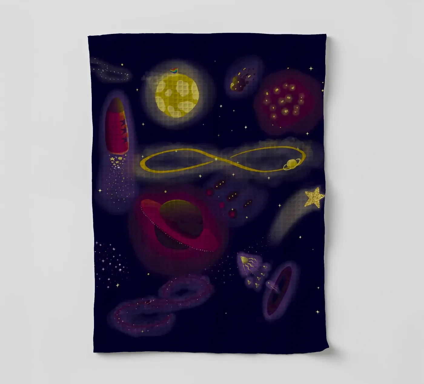 Infinity torchon de Mandalla Illustration