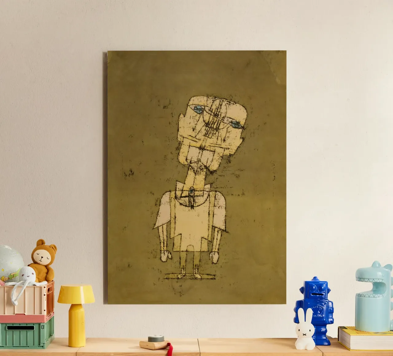 Paul Klee - Ghost of a Genius alu-dibond by Timeless Artworks