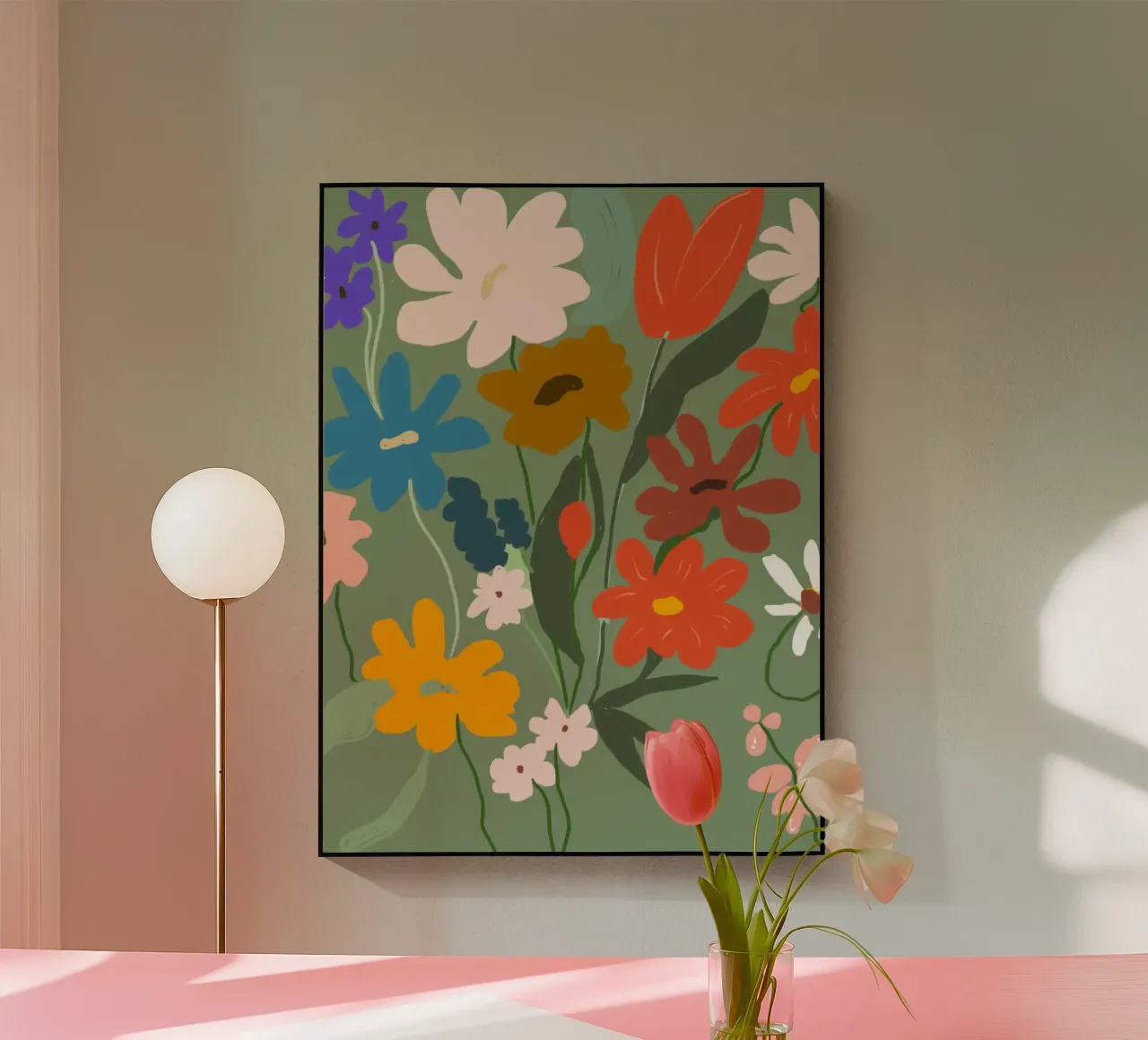 Wild Flowers plexiglass da treechild