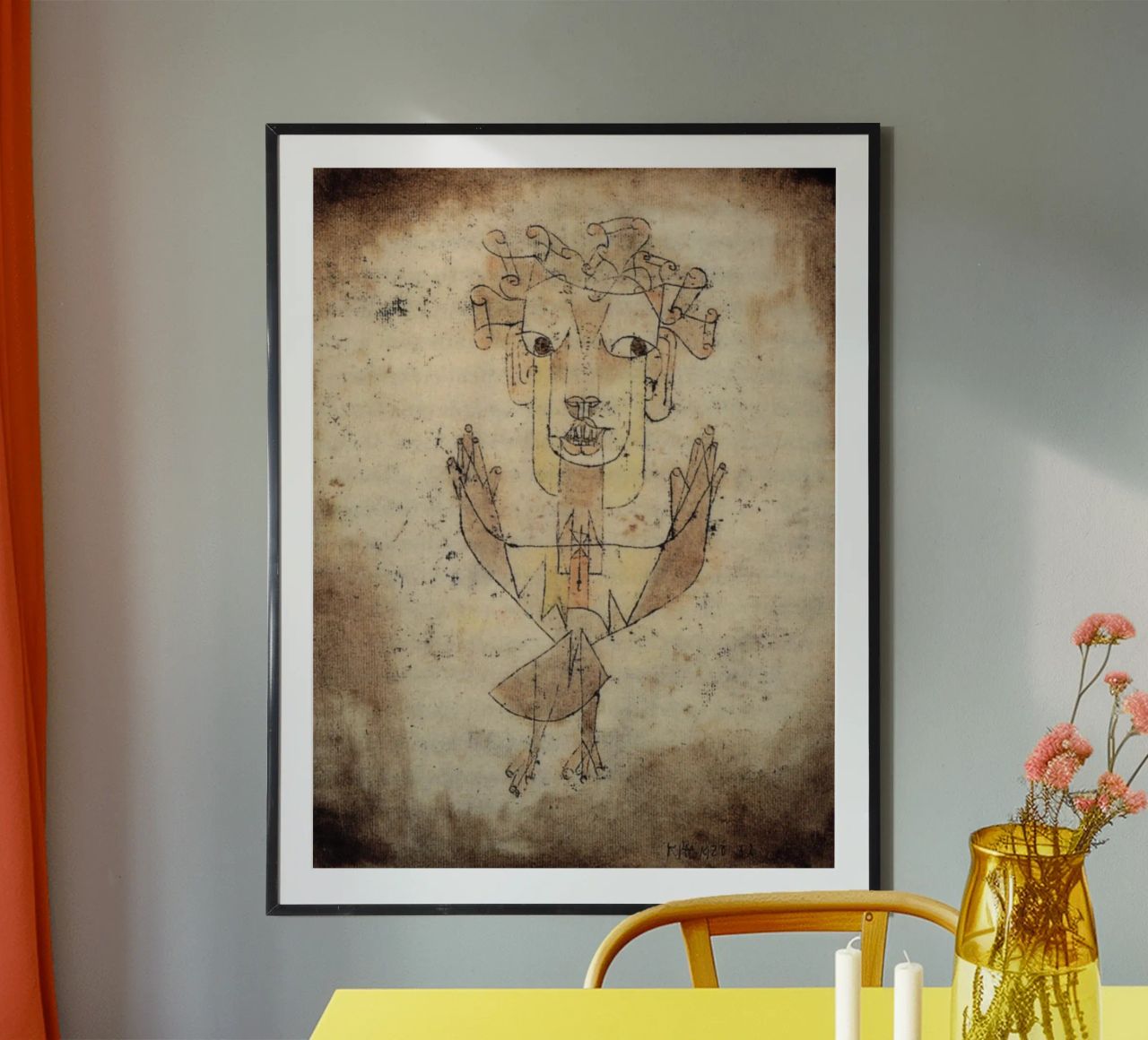 Paul Klee - Angelus Novus poster by Timeless Artworks