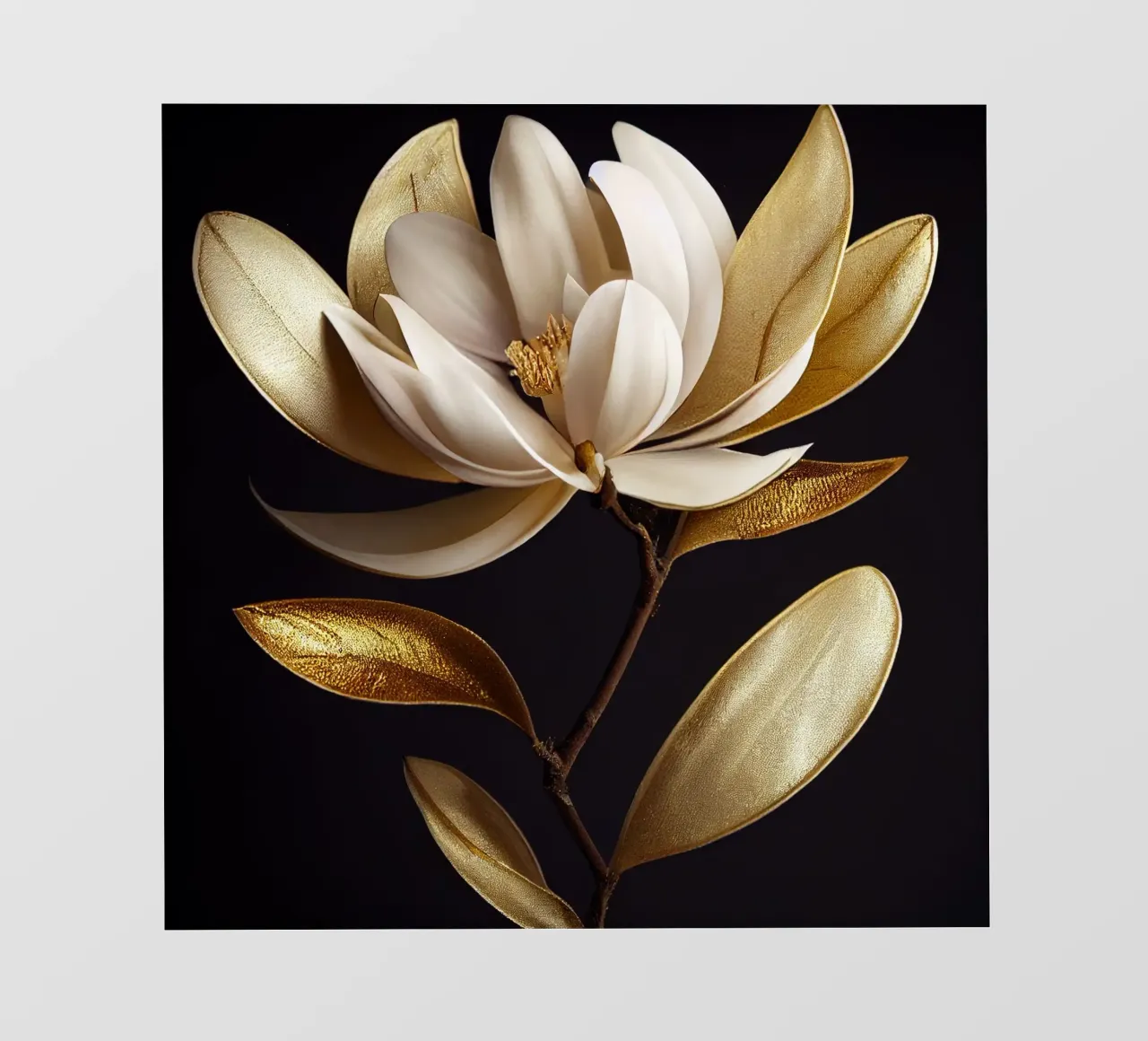 Macro Magnolia Flower pellicola backlit da Bold Blooms