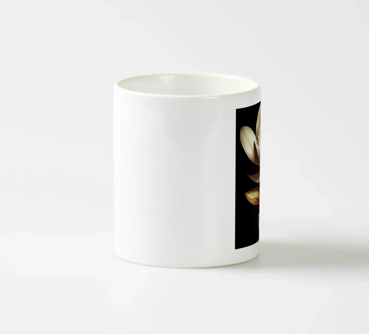 Macro Magnolia Flower tazza in ceramica da Bold Blooms