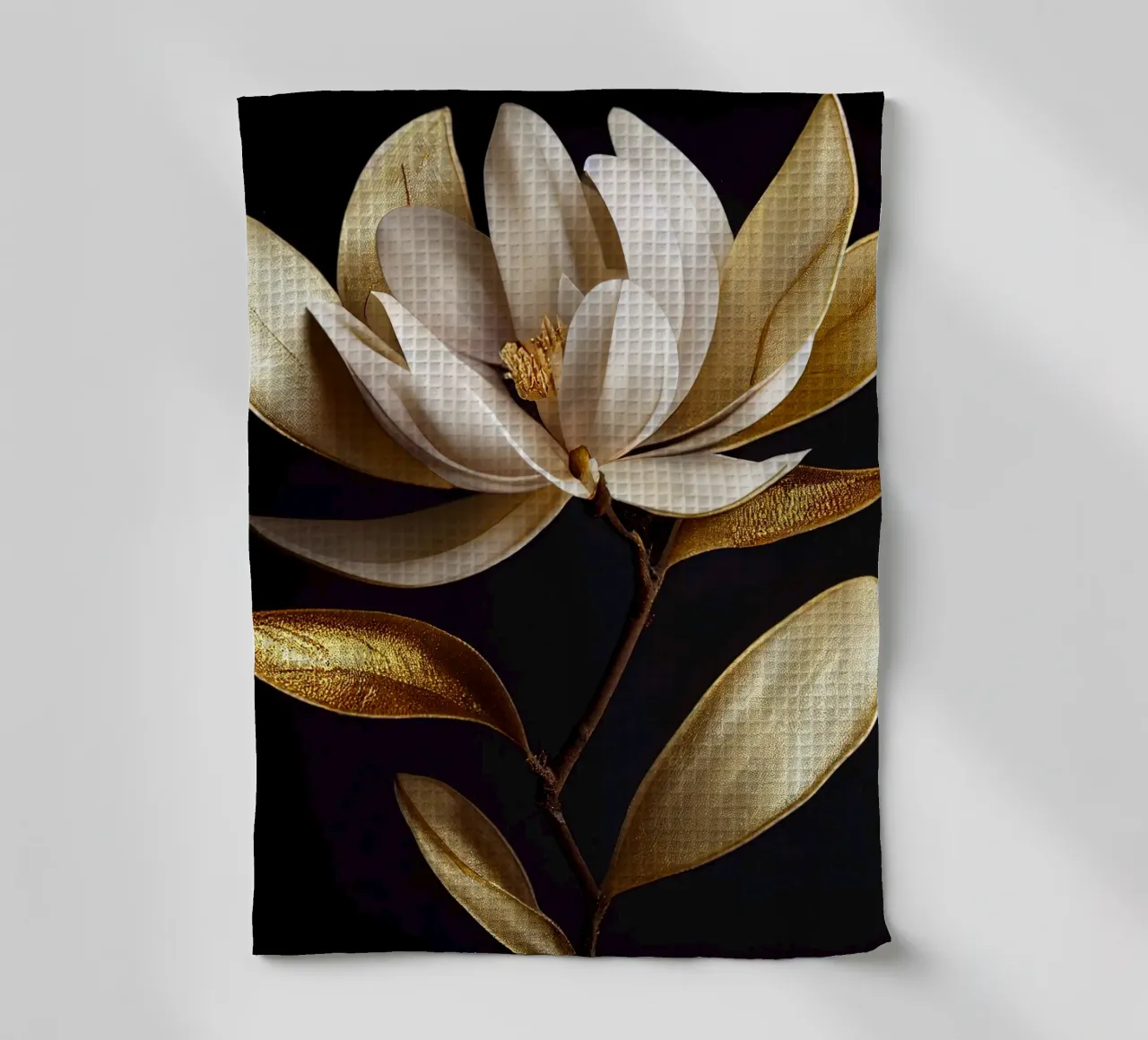 Macro Magnolia Flower canovaccio da cucina da Bold Blooms