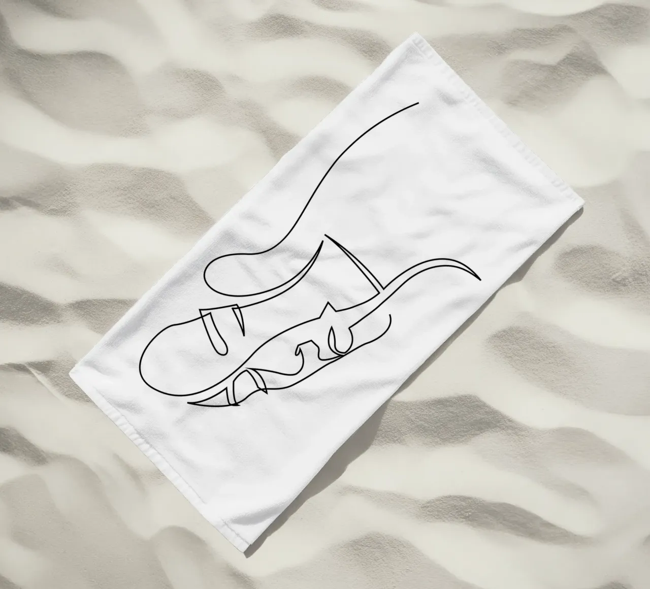 Appeasement beach towel by Addillum