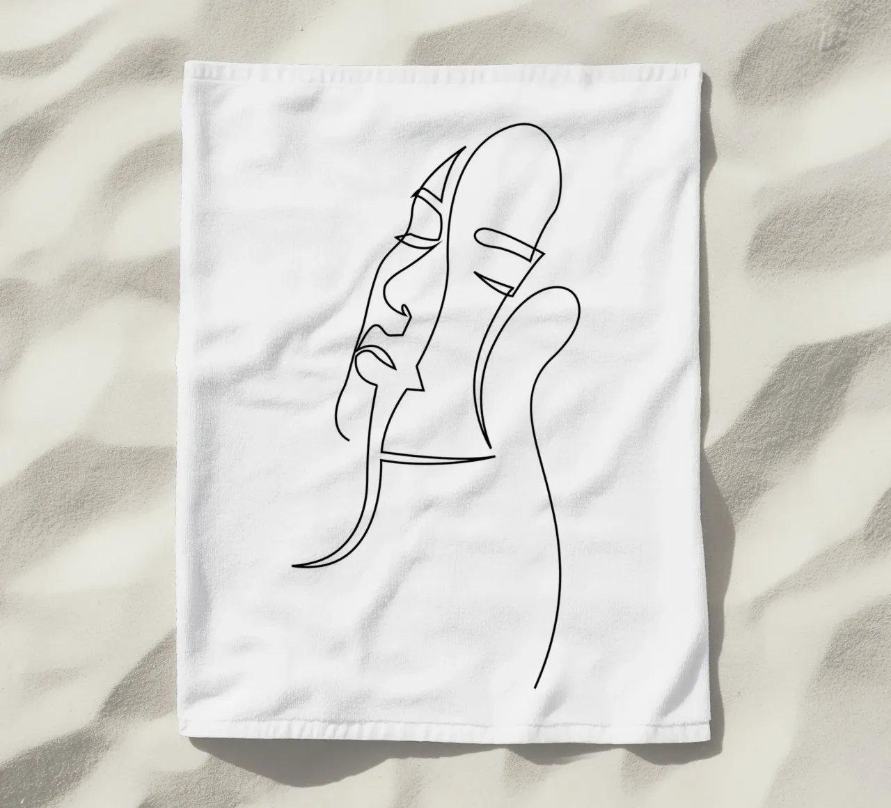 Appeasement beach towel by Addillum