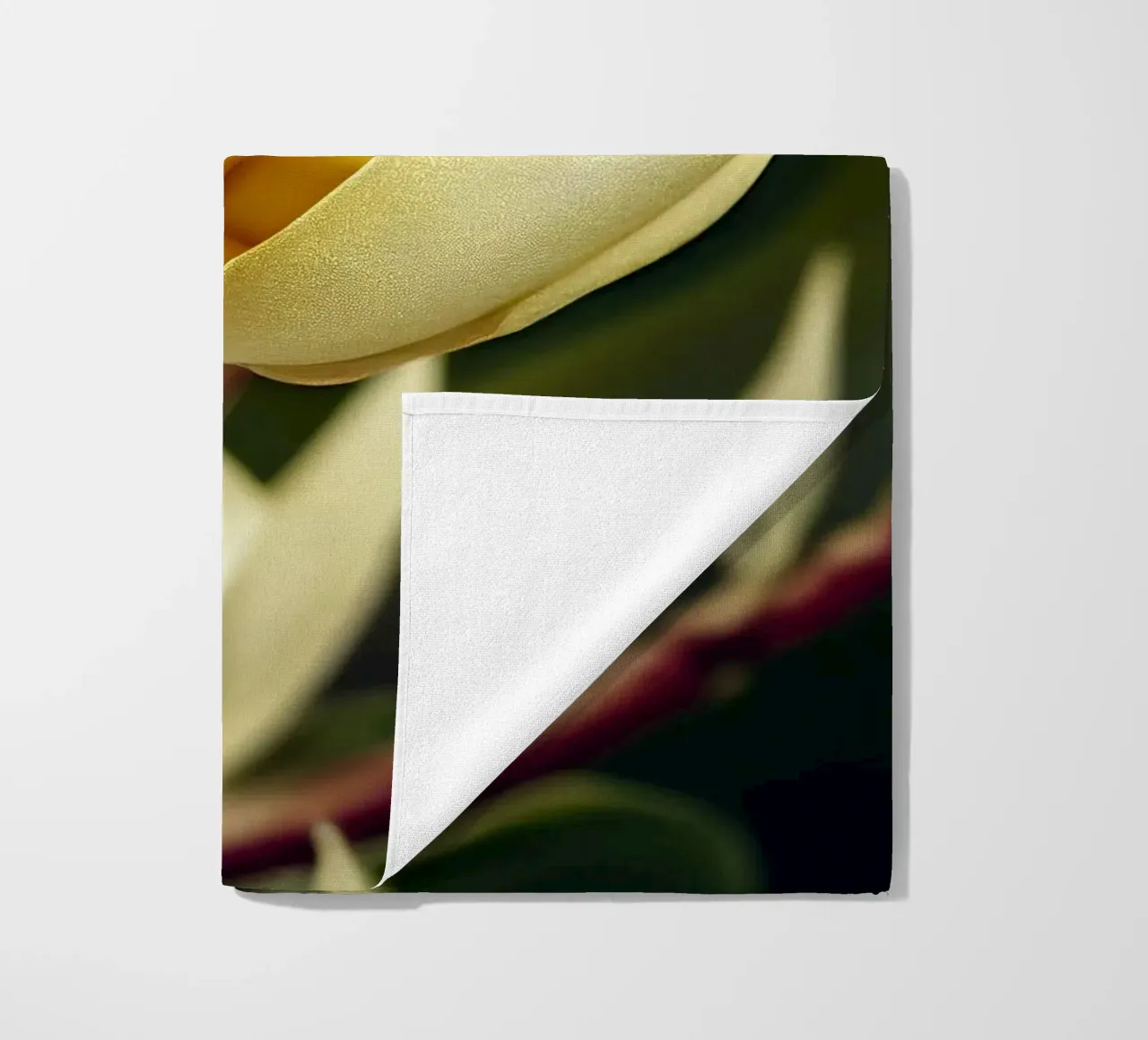 Macro Magnolia Flower telo mare da Bold Blooms