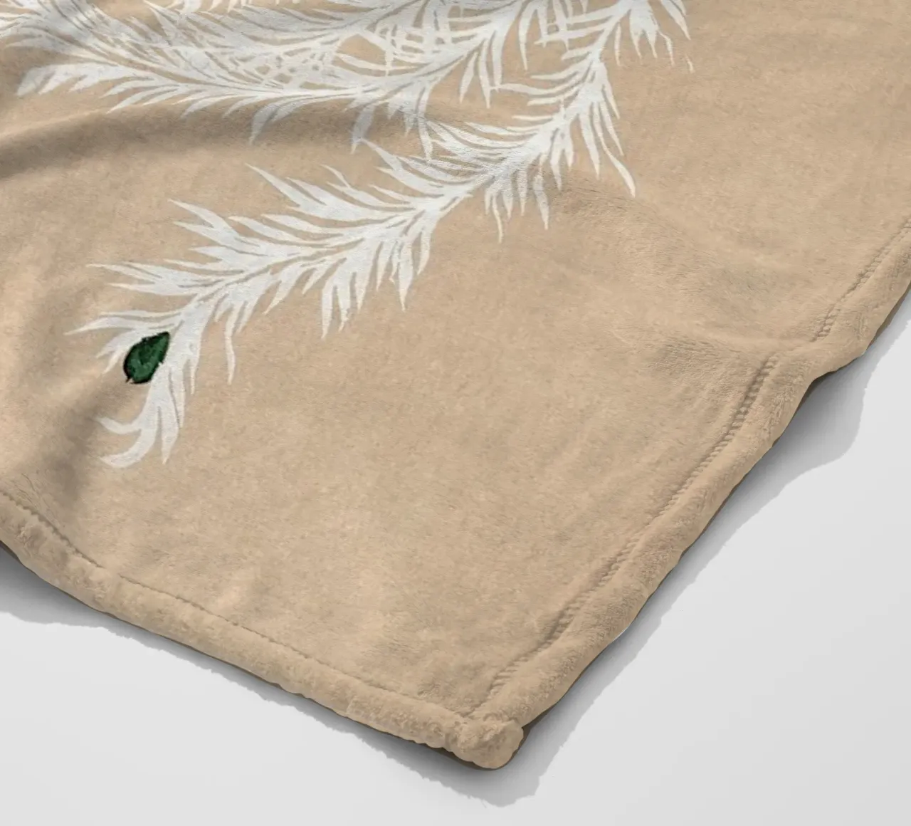 Phoenix in White coperta in pile da apoloprints