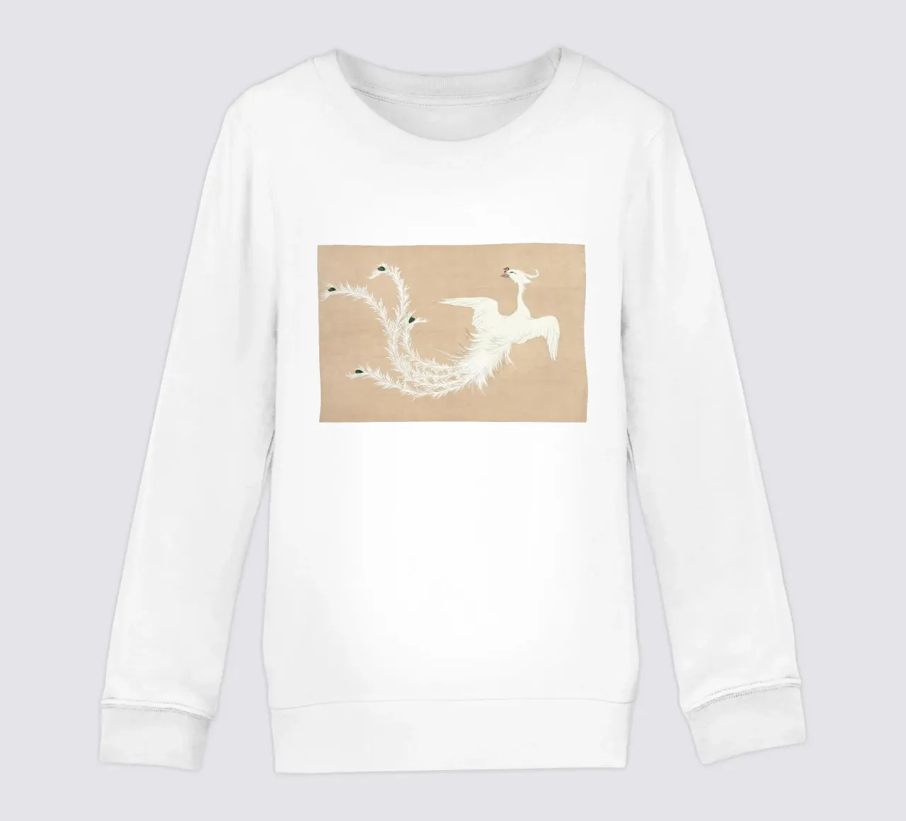 Phoenix in White felpa bambino da apoloprints