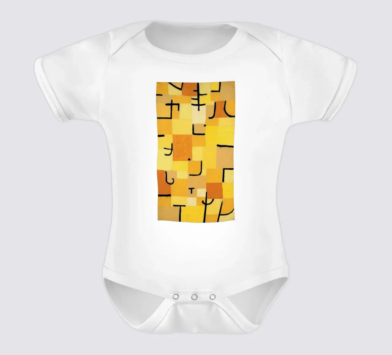Paul Klee - Signes en jaune body bébé de Timeless Artworks