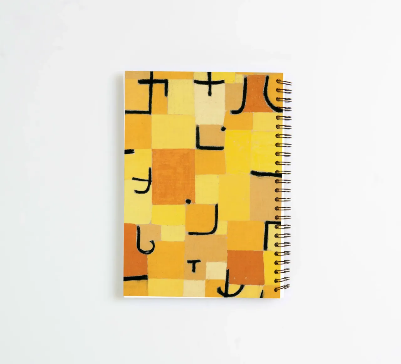 Paul Klee - Signes en jaune carnet à spirale de Timeless Artworks