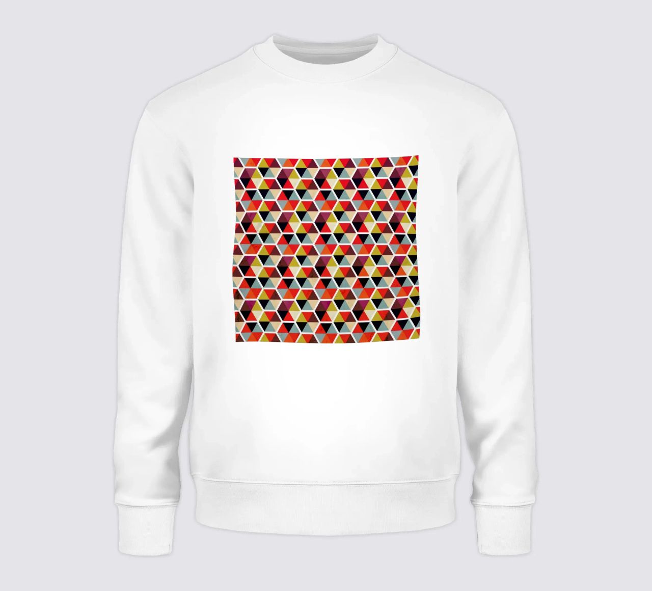 Colorful Umbrellas Geometric Pattern felpa da Tobe Fonseca