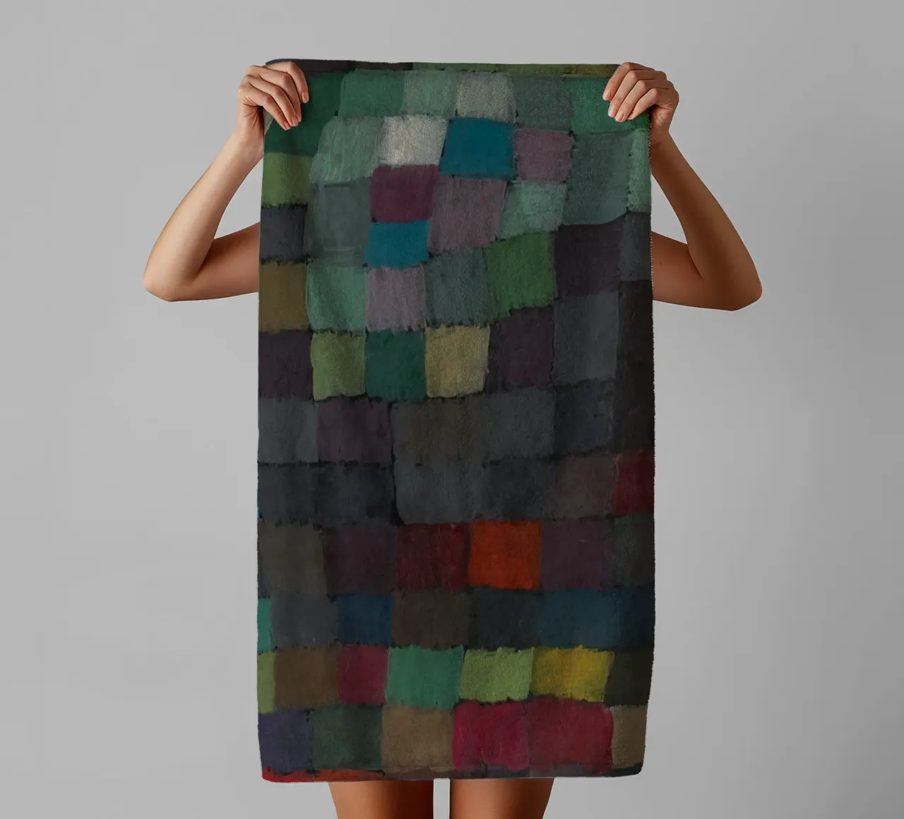 Paul Klee - Immagine di maggio asciugamano da bagno da Timeless Artworks