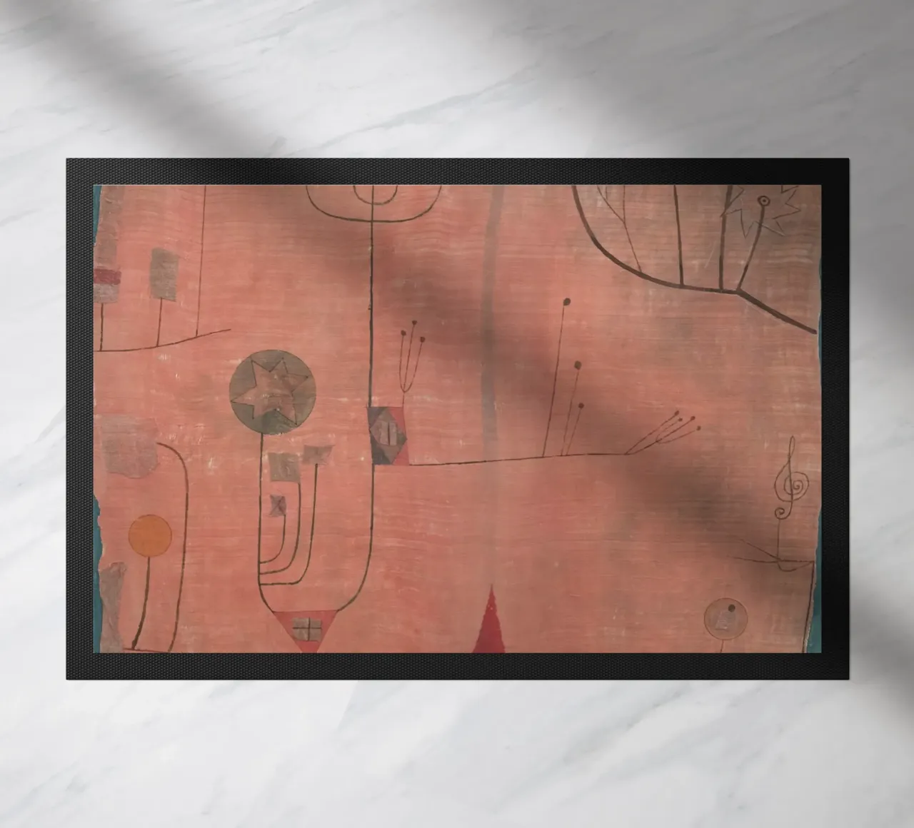 Paul Klee - Frutti su rosso, 1930 zerbino da Timeless Artworks