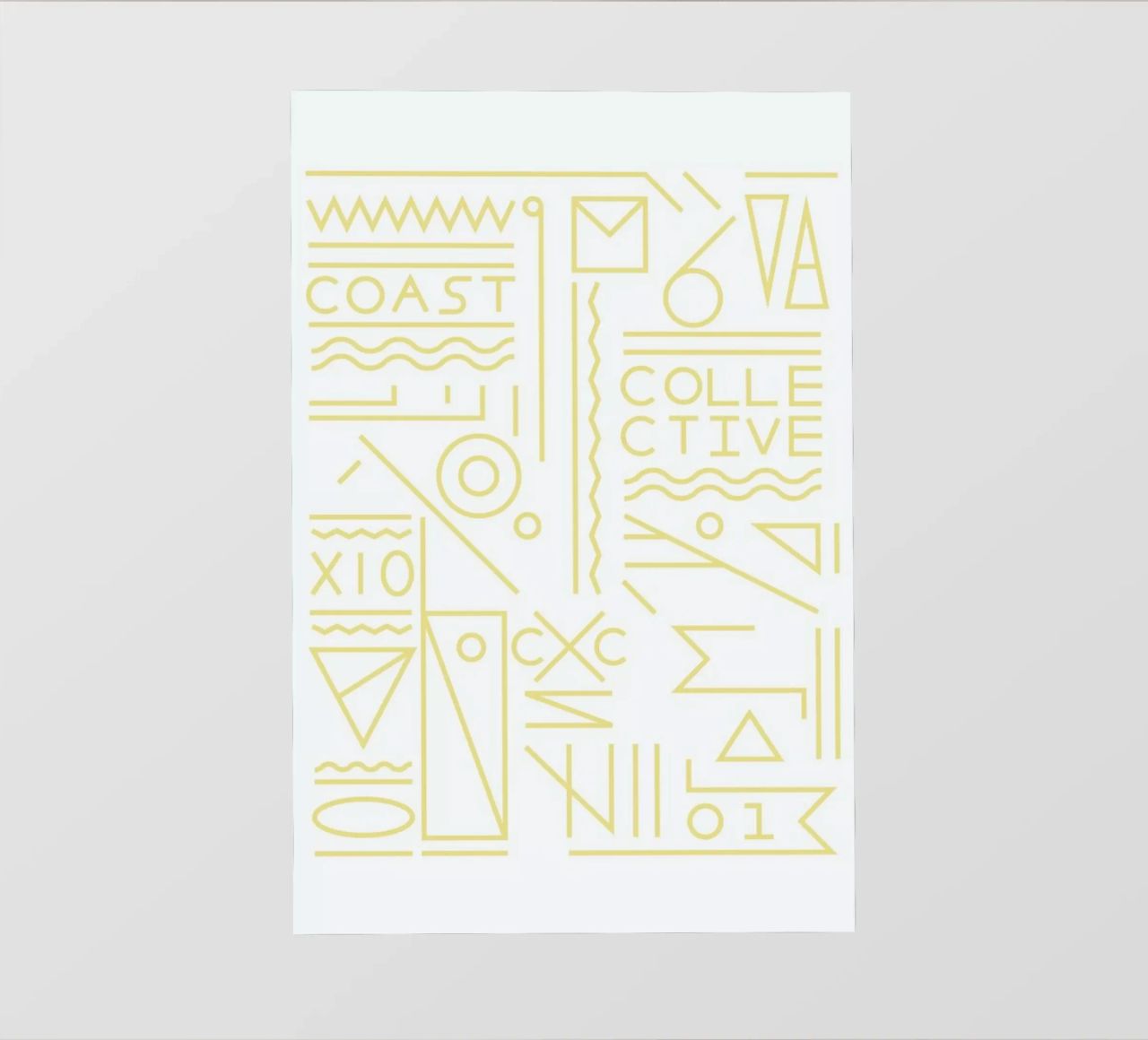Coast telo in pvc da Tyler Dale