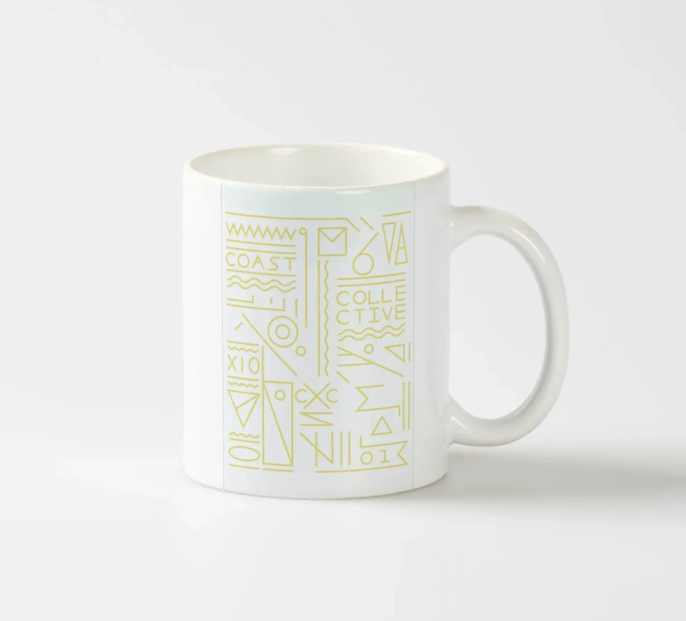 Coast ceramic mug by Tyler Dale