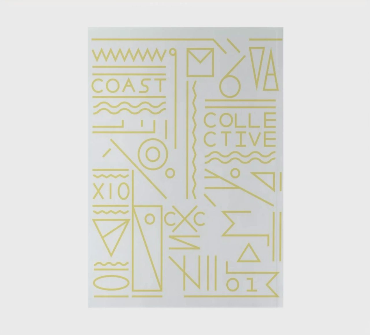 Coast notebook by Tyler Dale