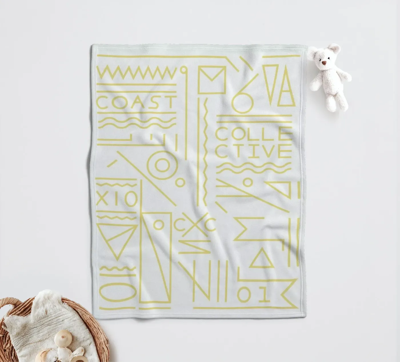 Coast Fleecedecke von Tyler Dale
