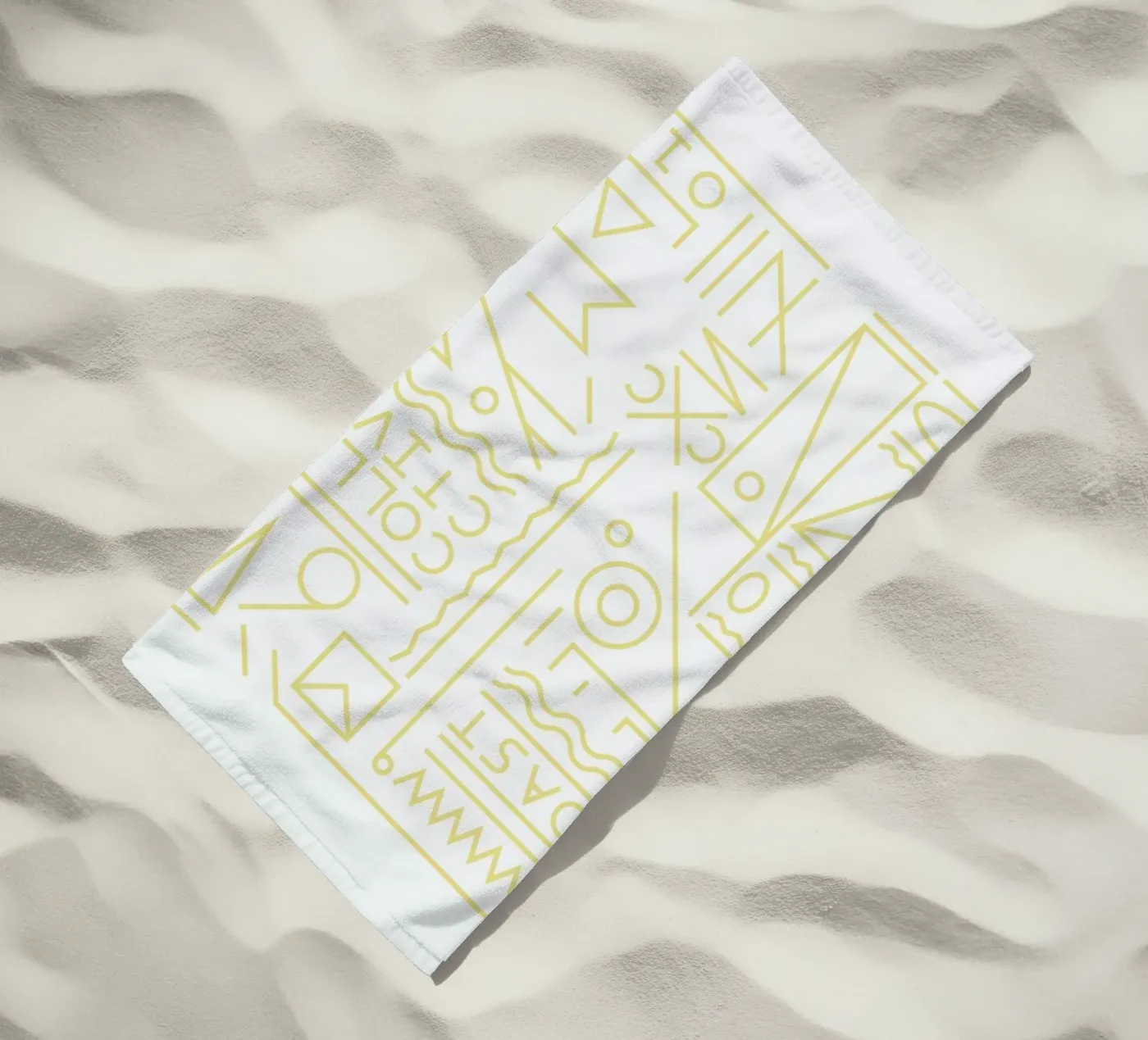 Coast beach towel by Tyler Dale