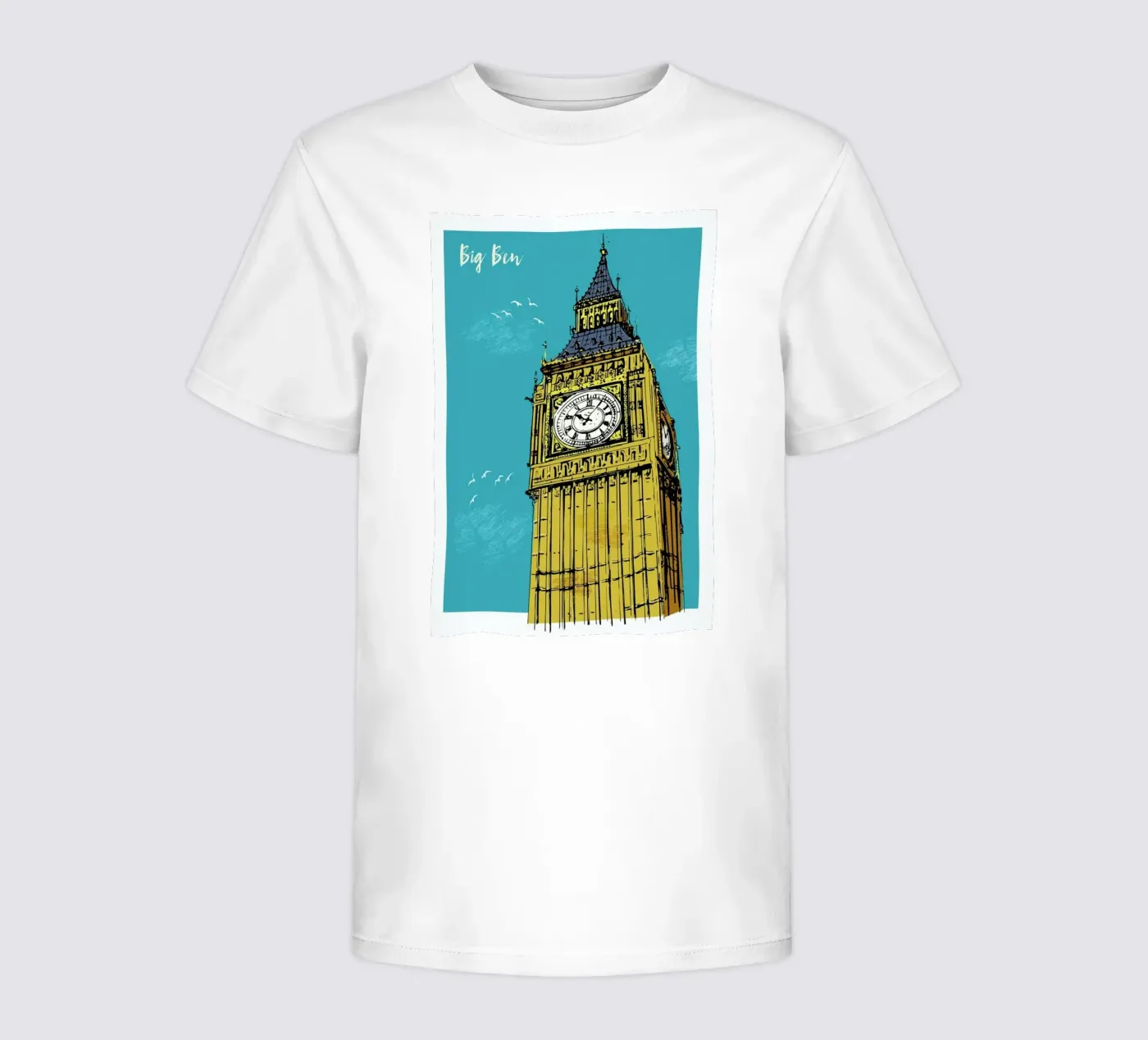 Big Ben t-shirt bambini da Rocket68