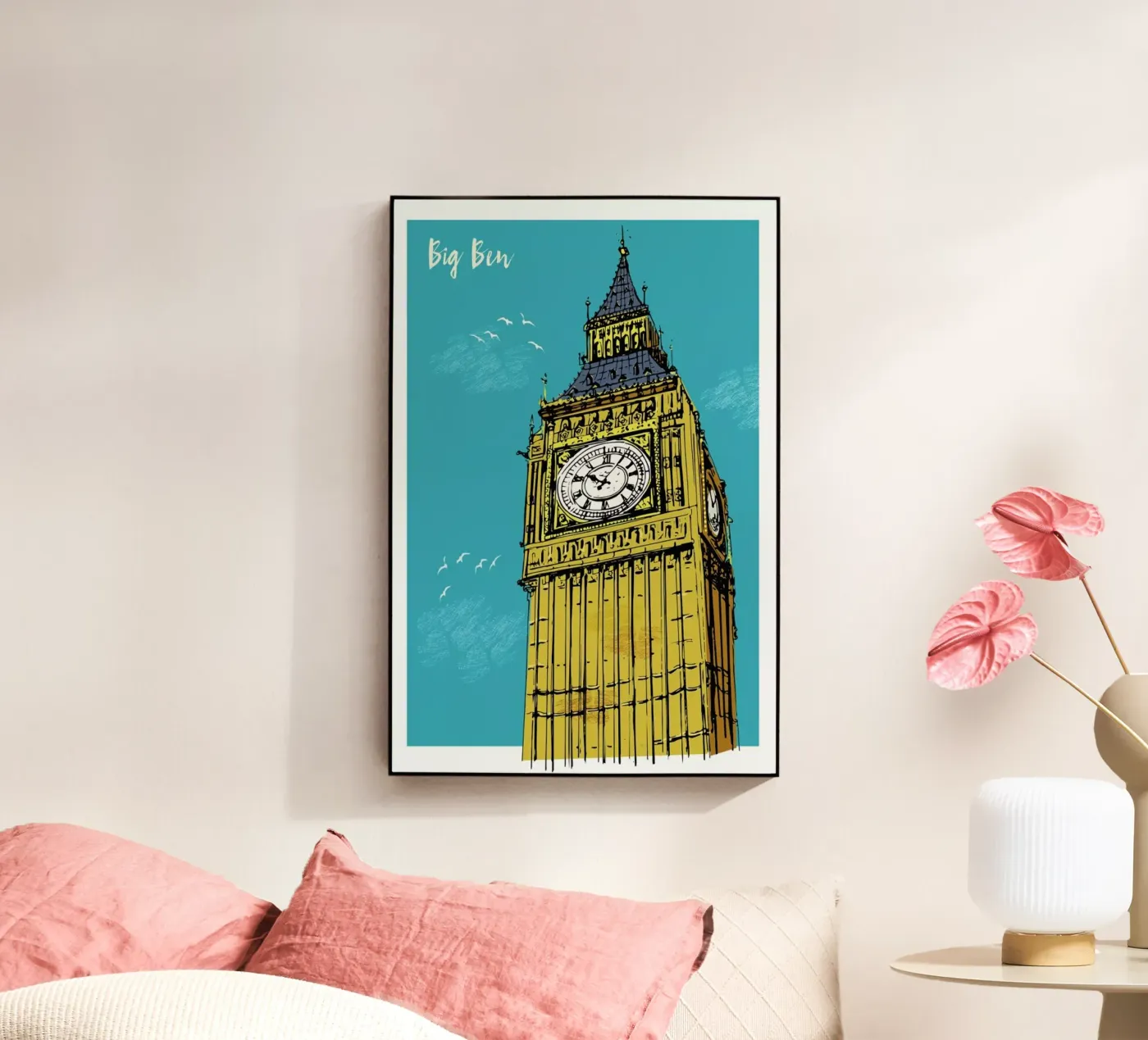 Big Ben Acryl-Glas von Rocket68