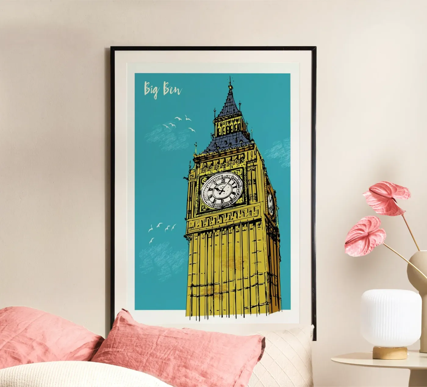 Big Ben Poster von Rocket68